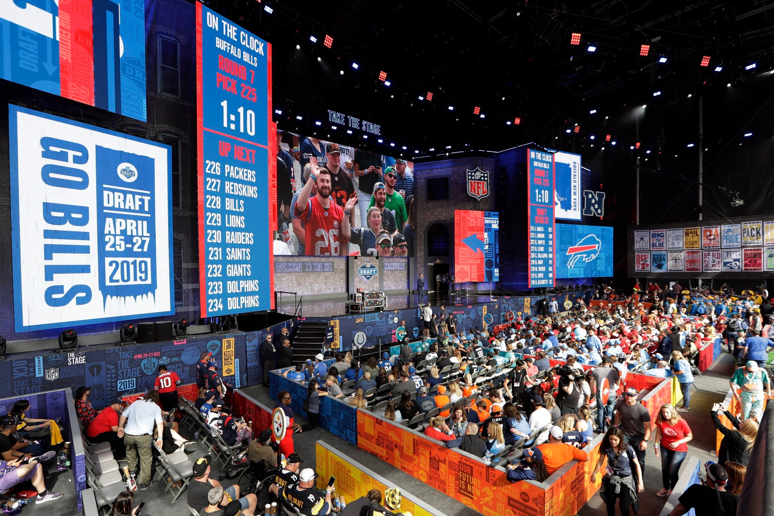 Fans attend 2019 NFL Draft in Nashville