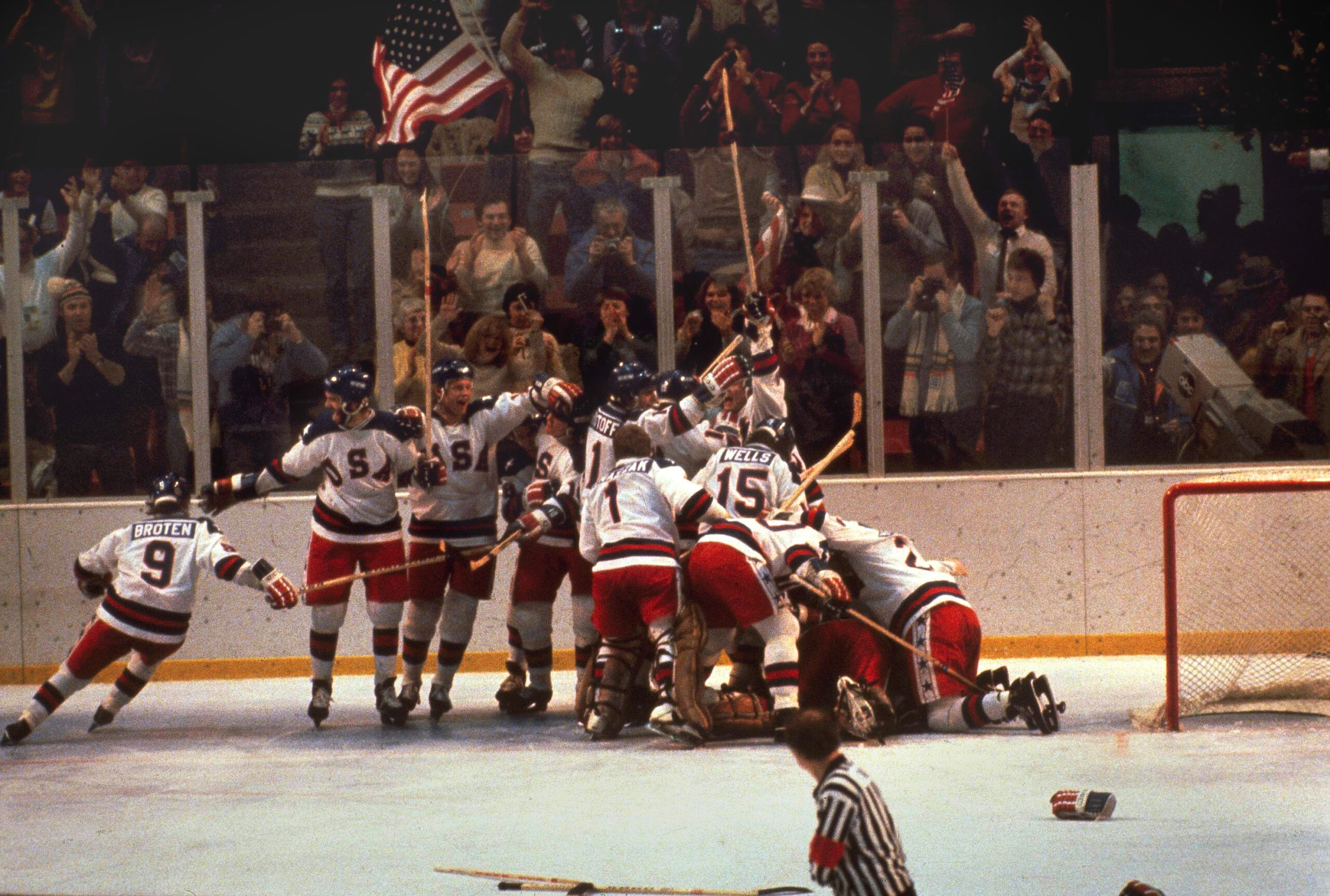 US 1980 Olympic Hockey team.