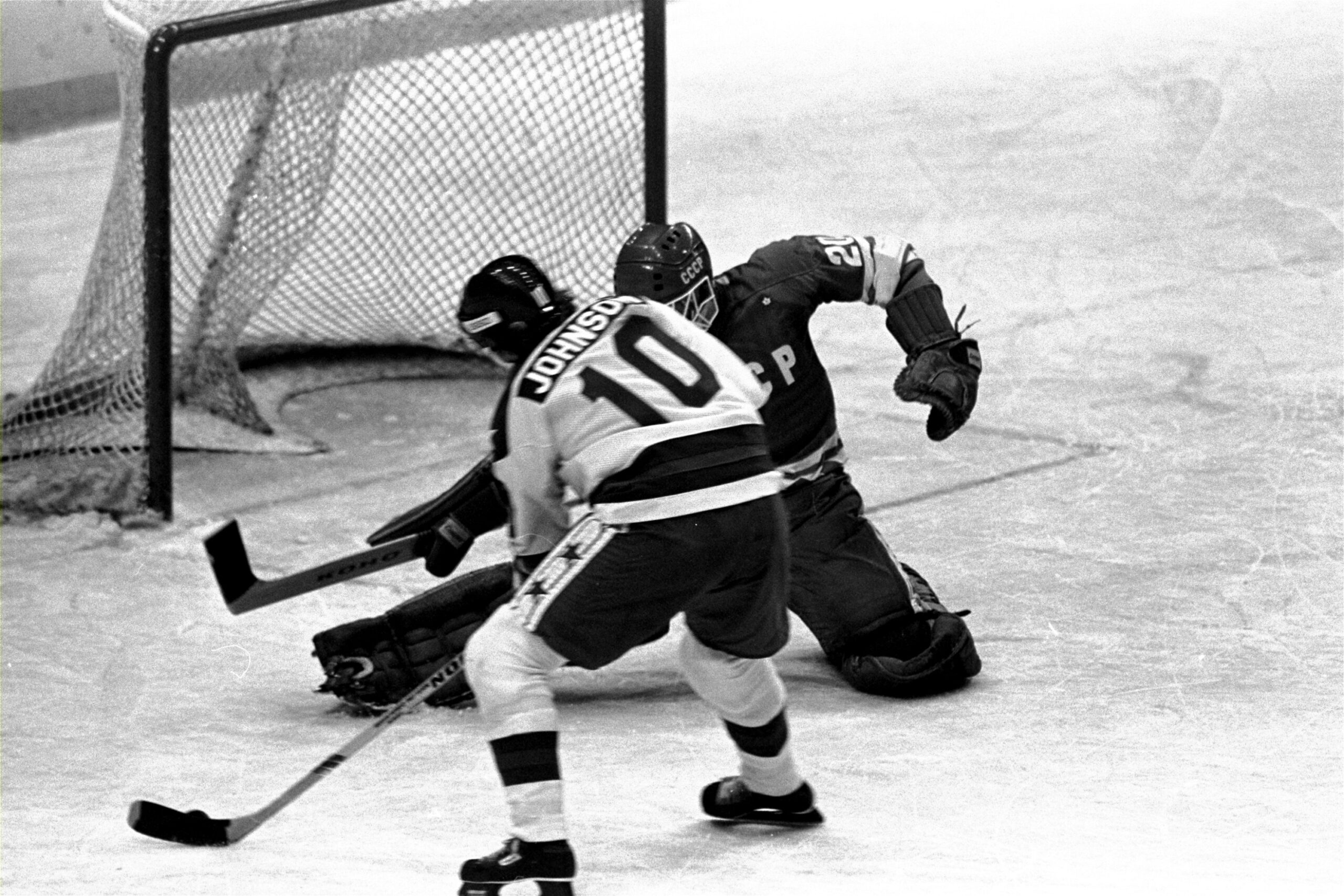 Mark Johnson scored two goals in the "Miracle on Ice"