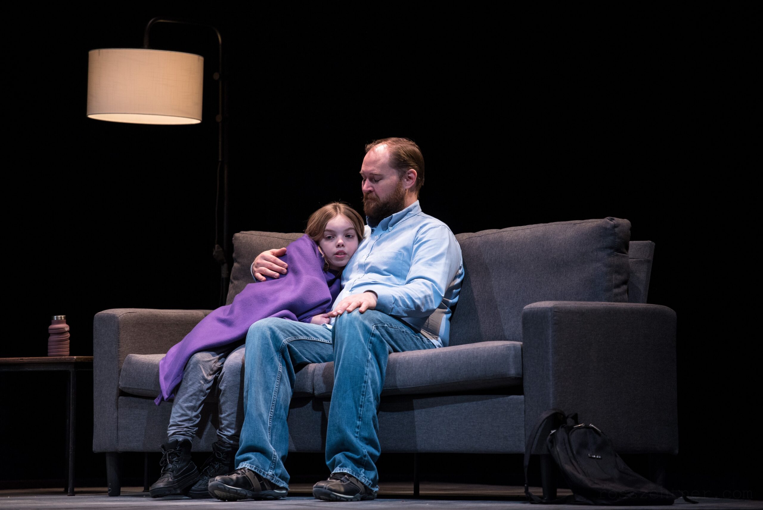 Mattie Olson, 11, acts as Caitlin in a CTM production