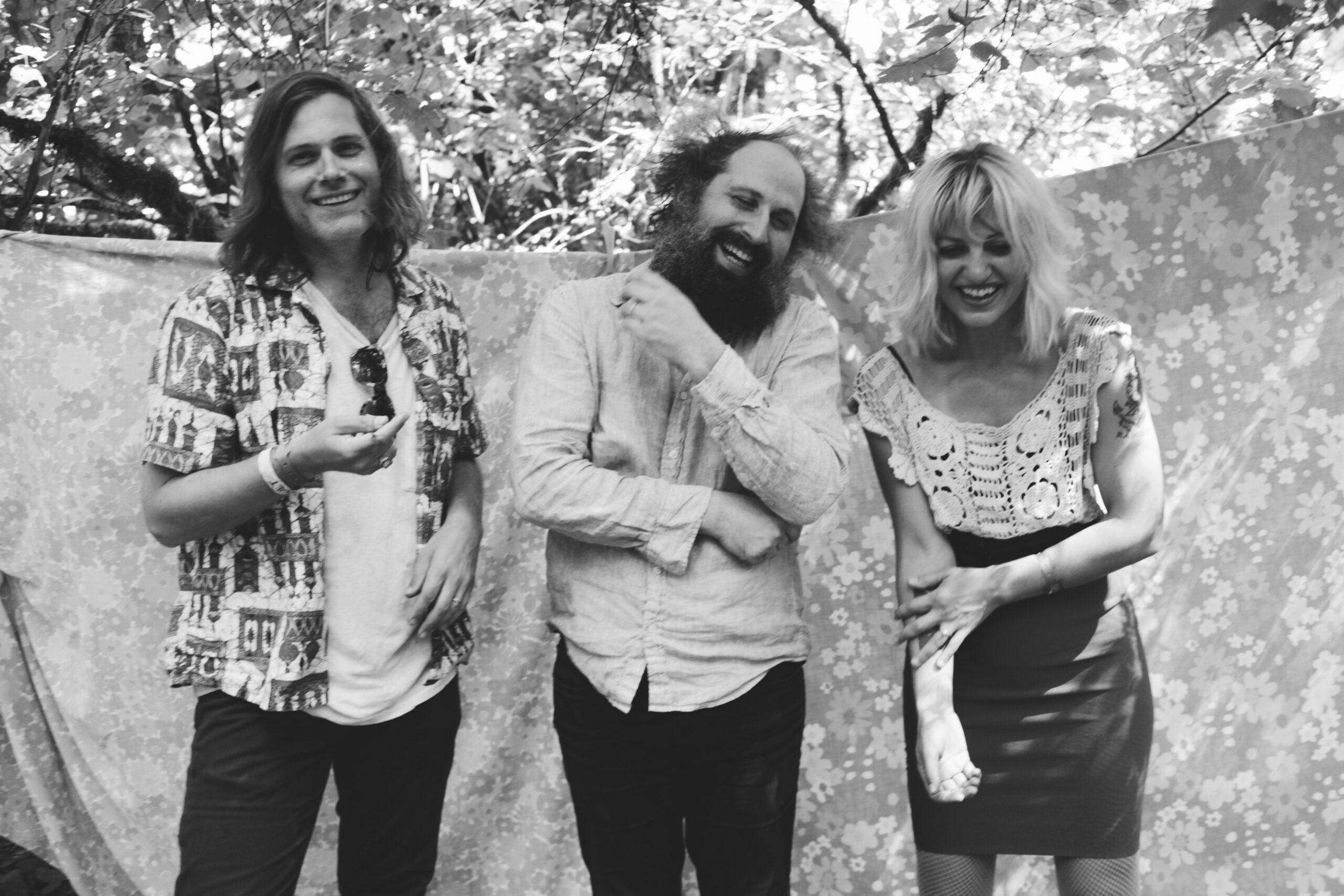 Eric D. Johnson, Josh Kaufman and Anais Mitchell of Bonny Light Horseman.