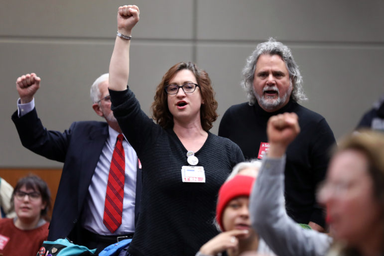 Mariah Clark, an emergency department nurse, sings 