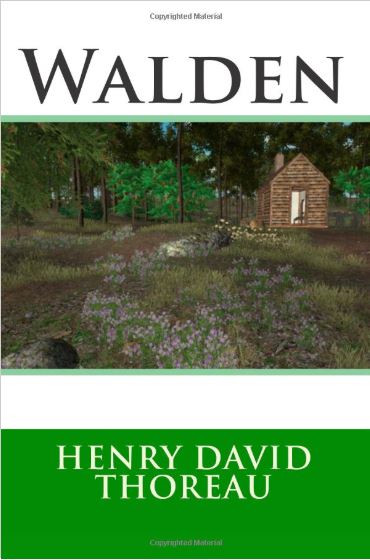Cover photo of Walden by Henry David Thoreau