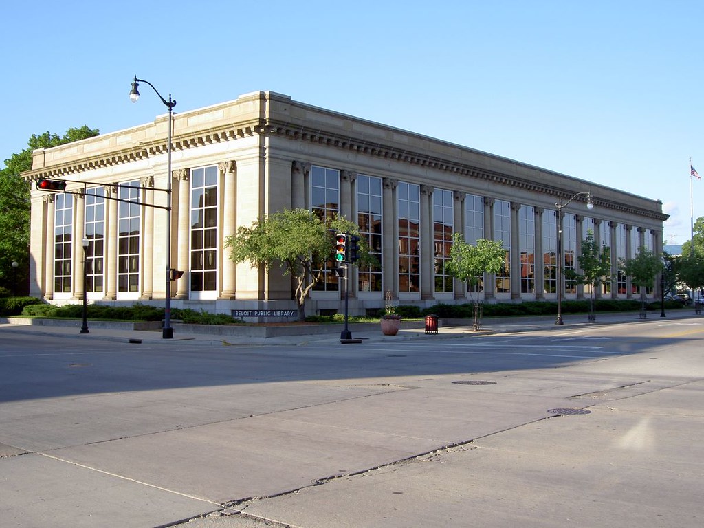 Outside View of Beloit Public Library