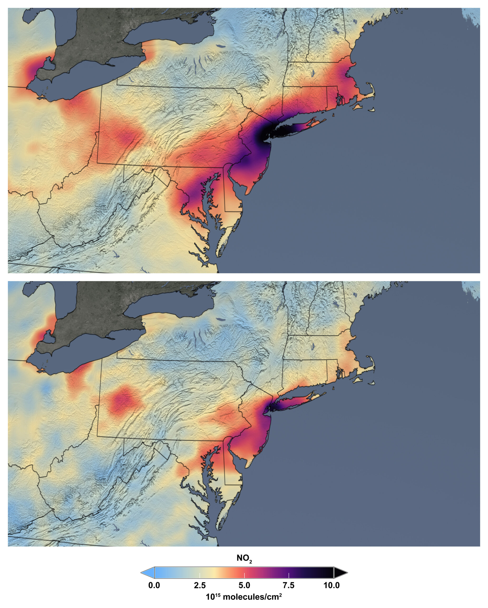 nitrogen dioxide, covid-19, coronavirus