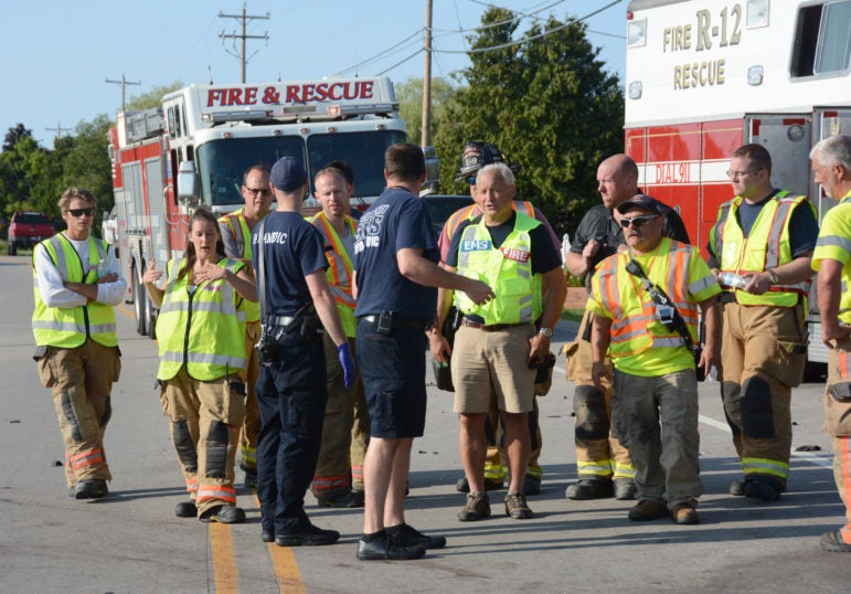 Facing a shortage of personal protective equipment, several rural EMS services have purchased protective gear through auto shops