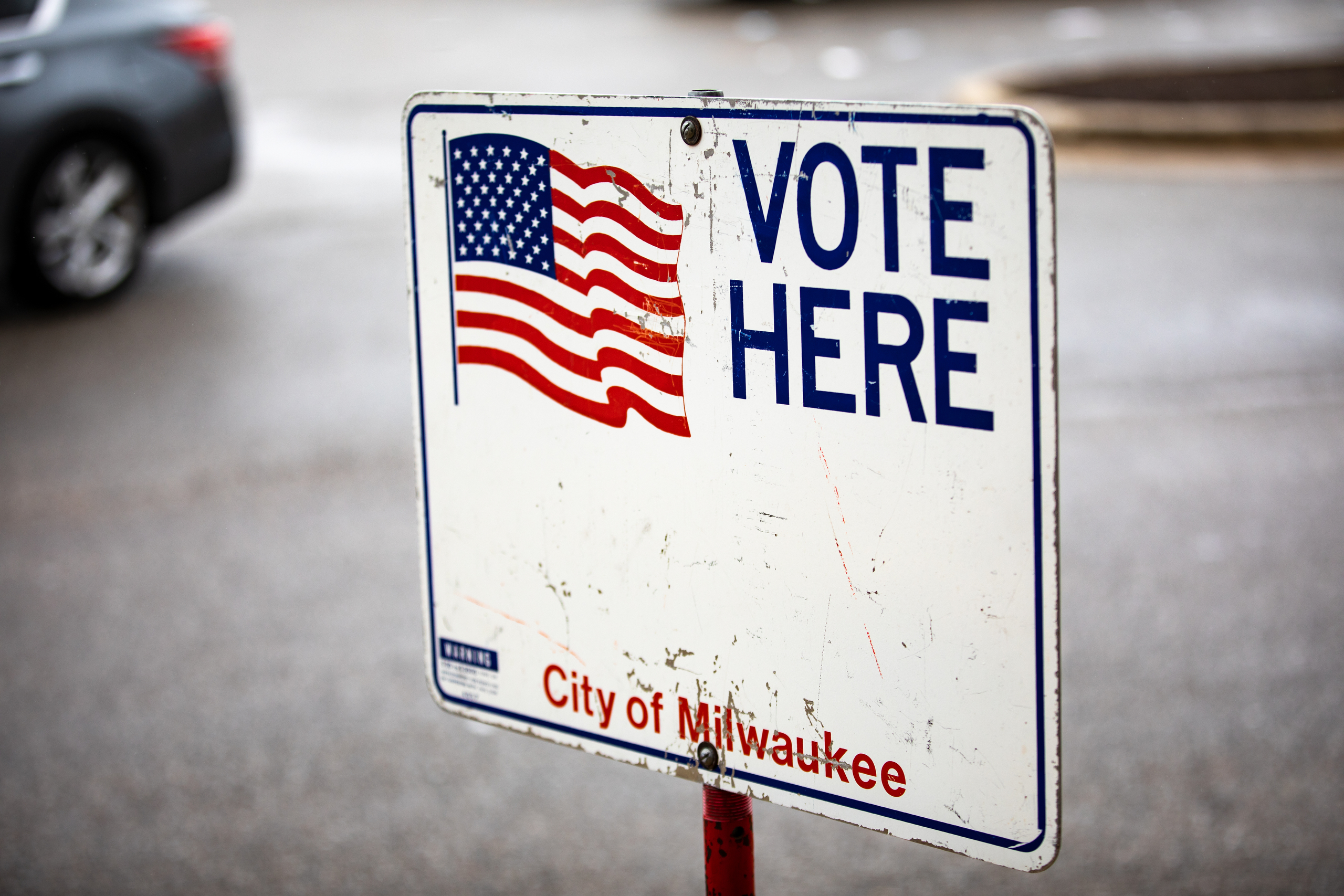 Early voting location at Midtown Shopping Center in Milwaukee