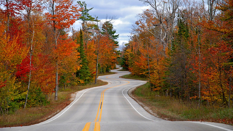 Highway 42 in Door County