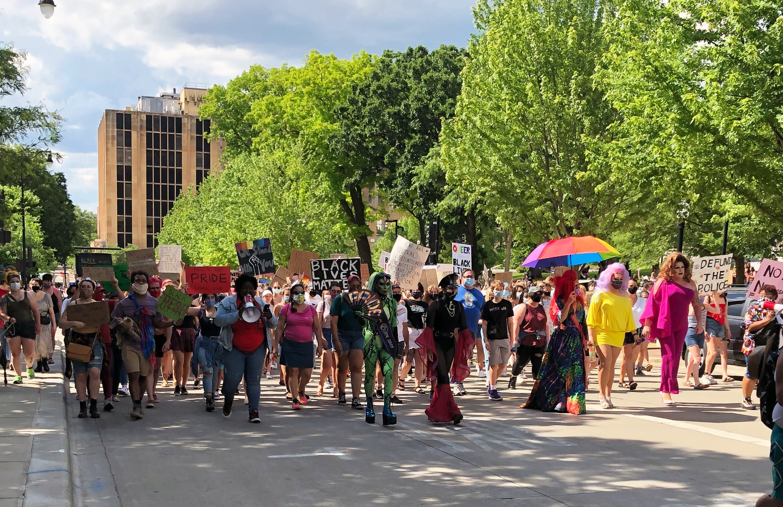 Madison Demonstration Celebrates Black, LGBTQ Lives