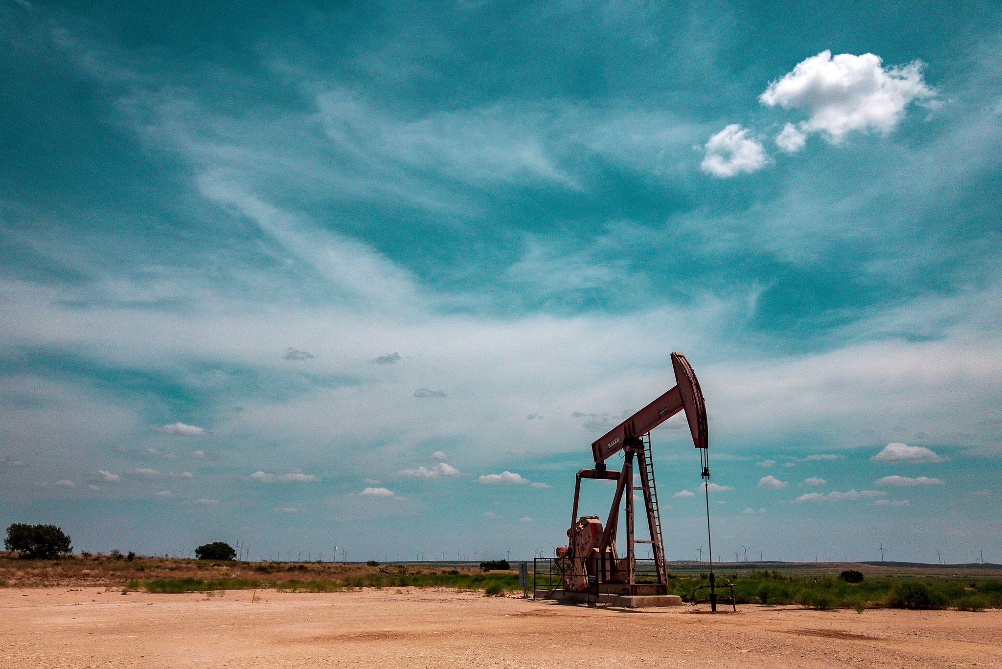West texas oilfield.