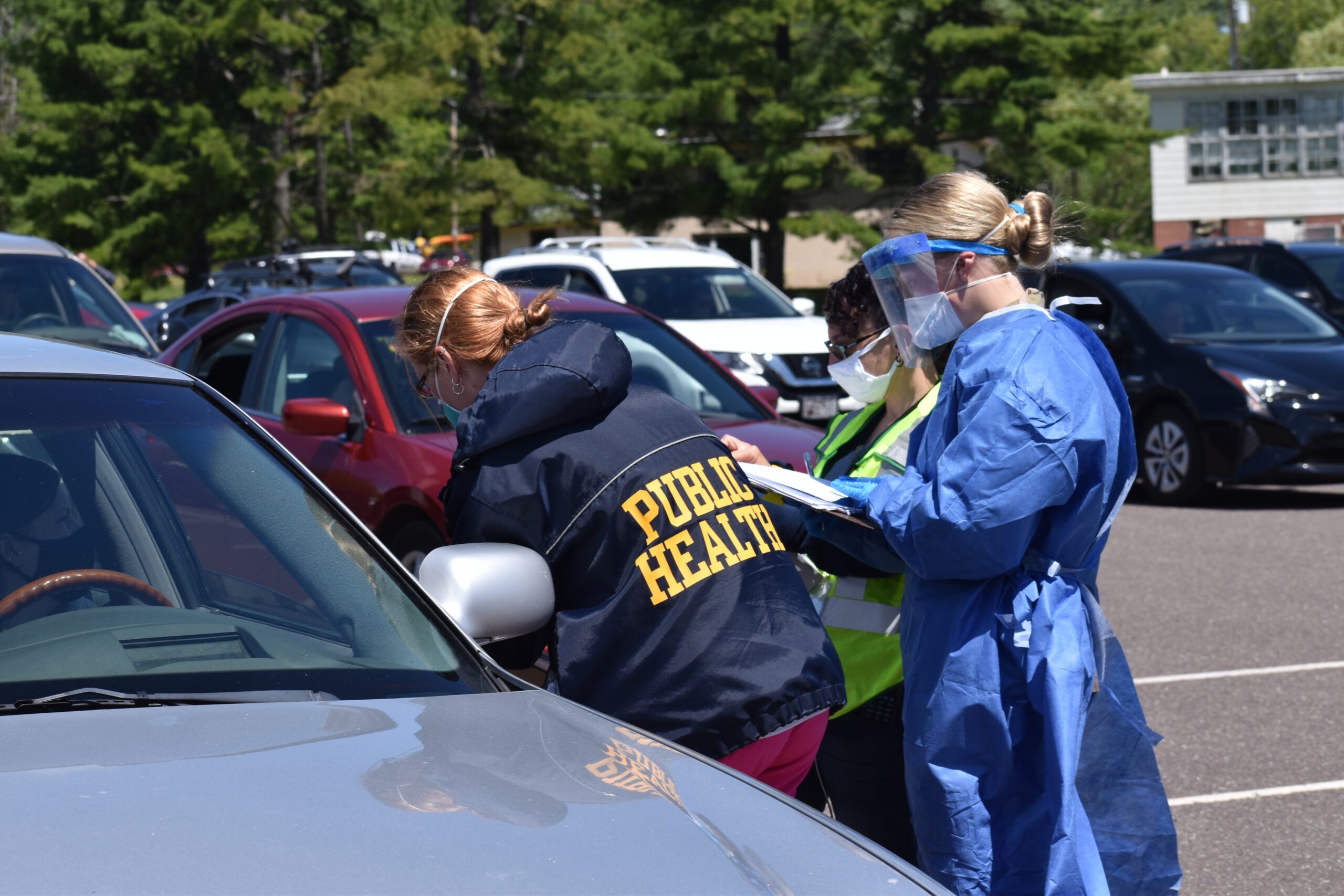 Bayfield County Public Health Conducts Testing With Guard