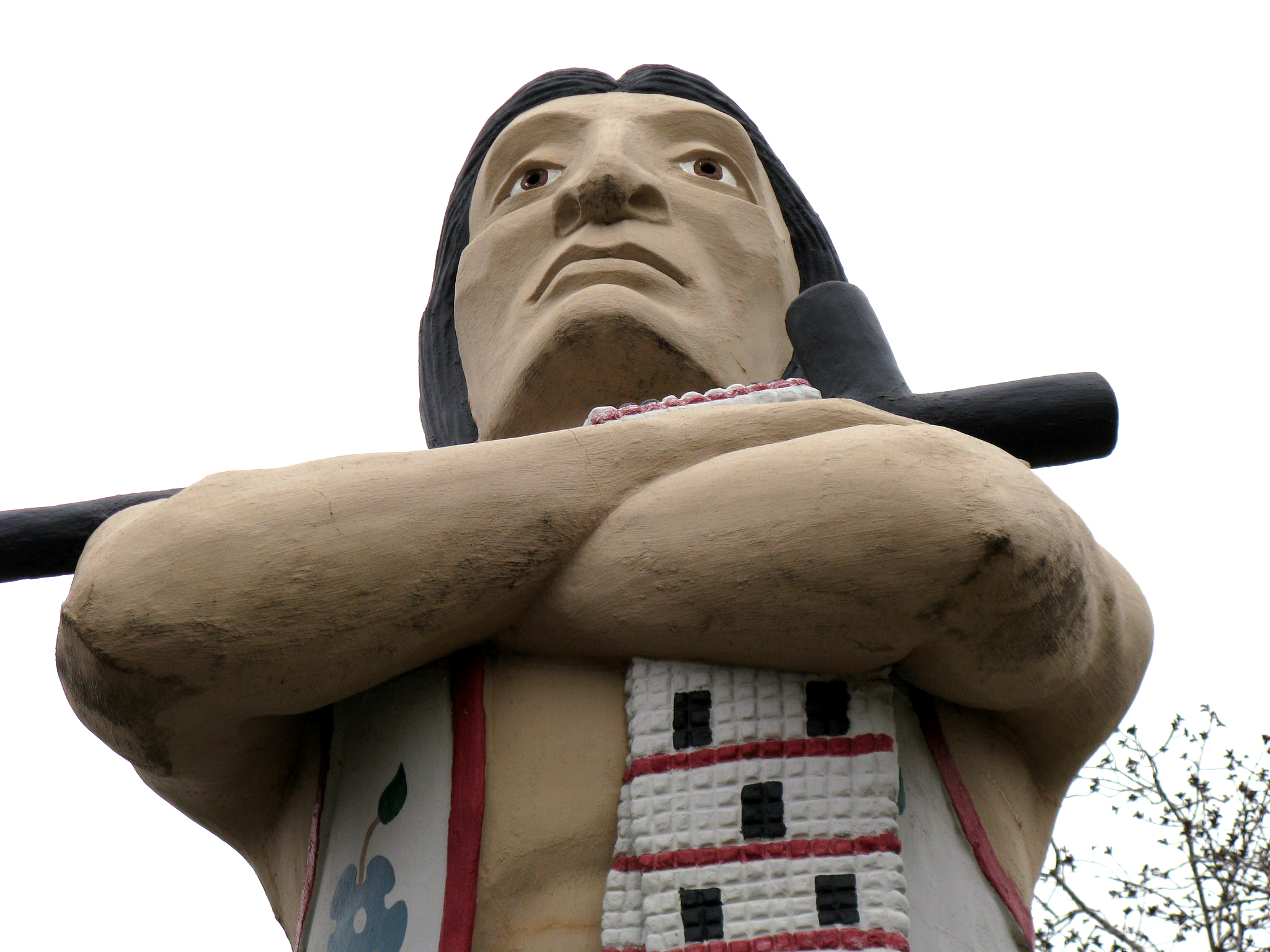 File photo of the statue of the Hiawatha Statue located in Riverside Park in La Crosse. 