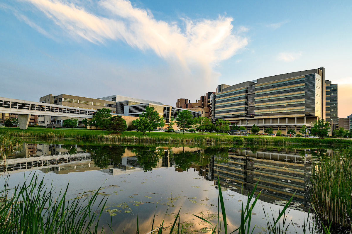 File photo of the Health Sciences Learning Center and the Wisconsin Institutes for Medical Research