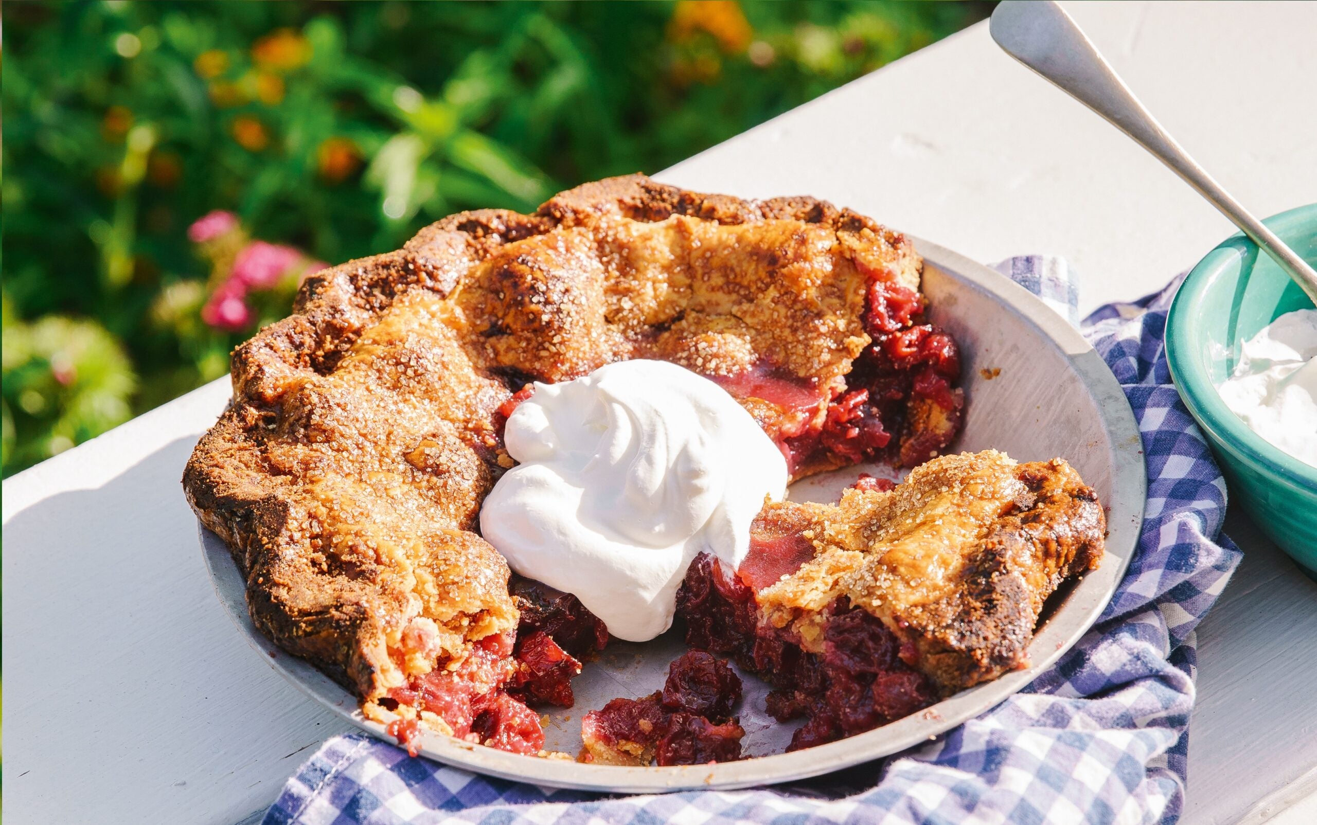 Door County cherry pie