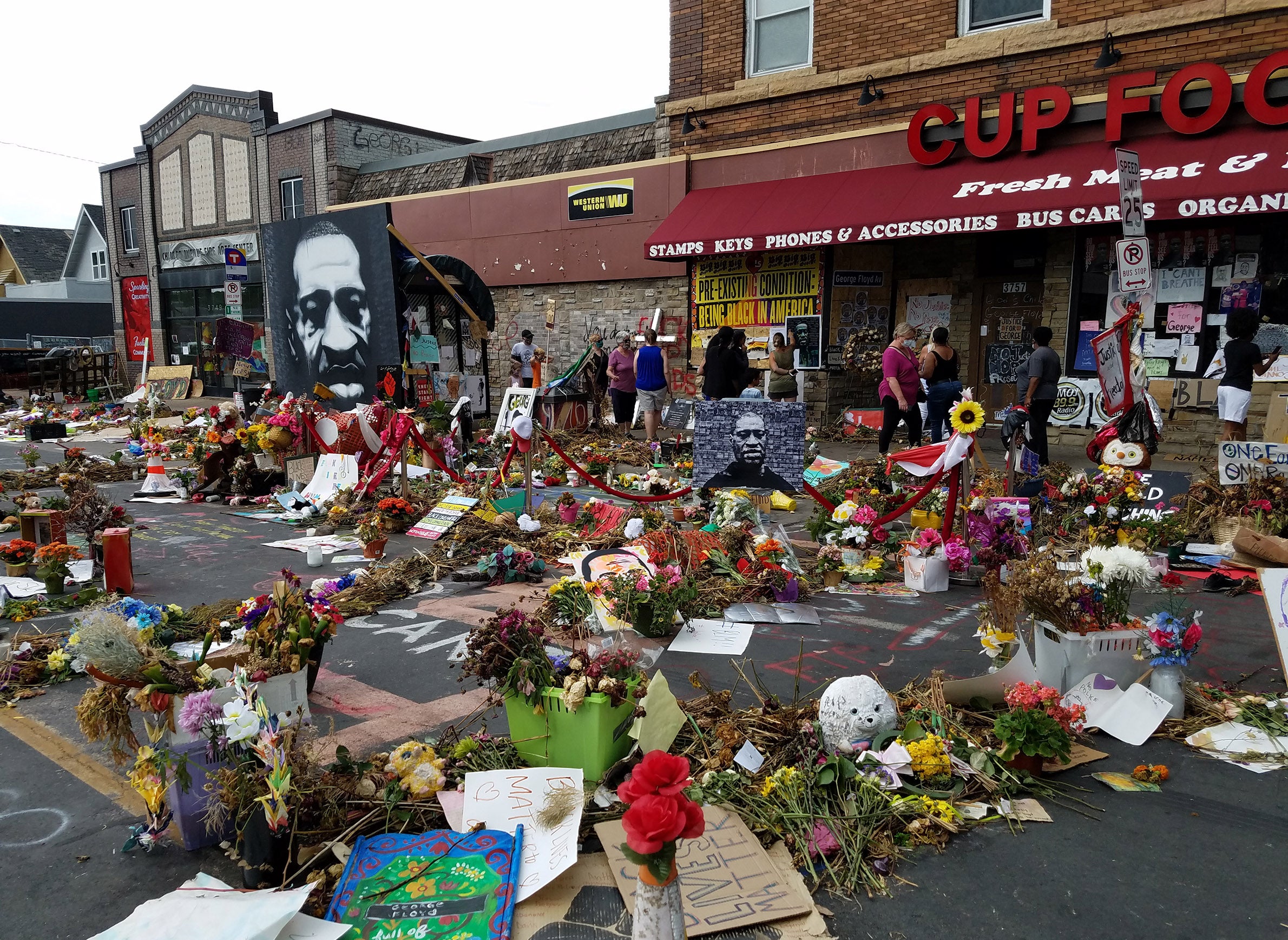 George Floyd memorial