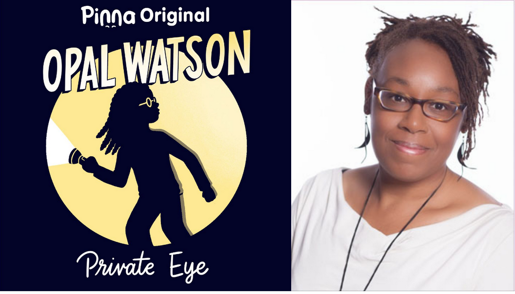 Opal Watson: Private Eye logo and author Natasha Tarpley