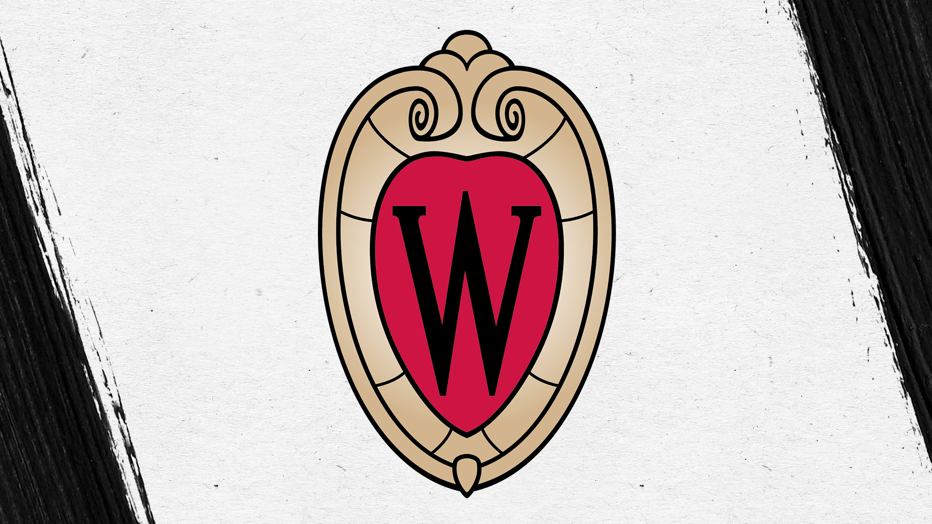 UW-Madison black crest logo