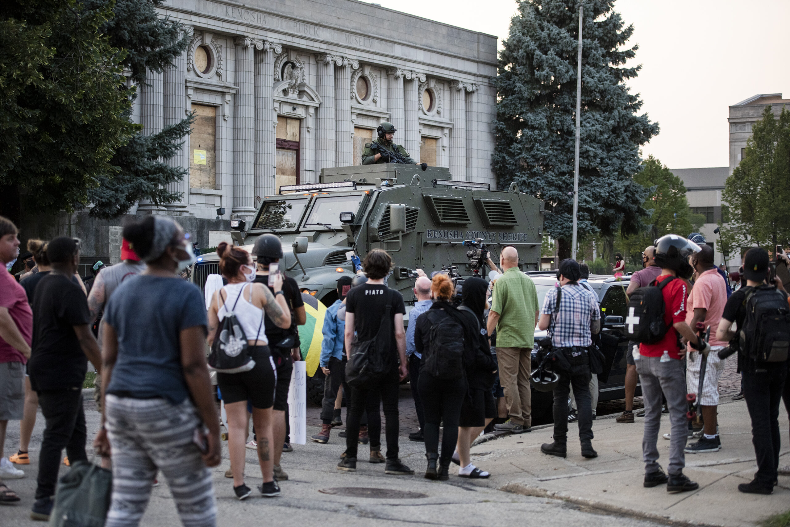 Police, Federal Agents Use Unmarked Vehicles In Arrests Of Kenosha Protesters