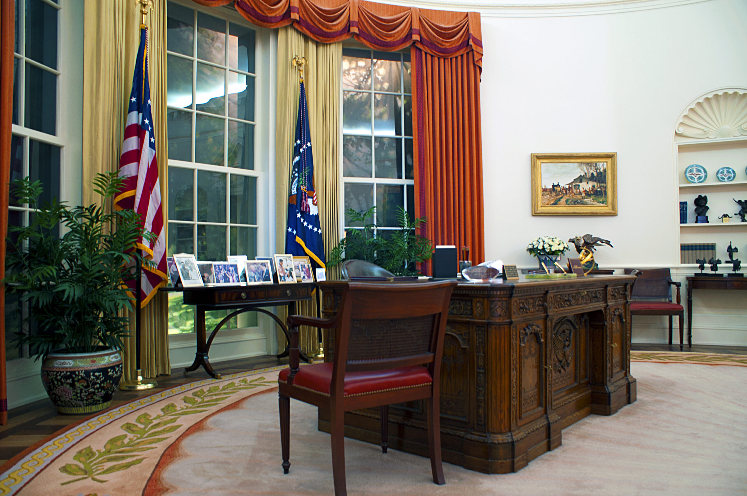 The Oval Office.