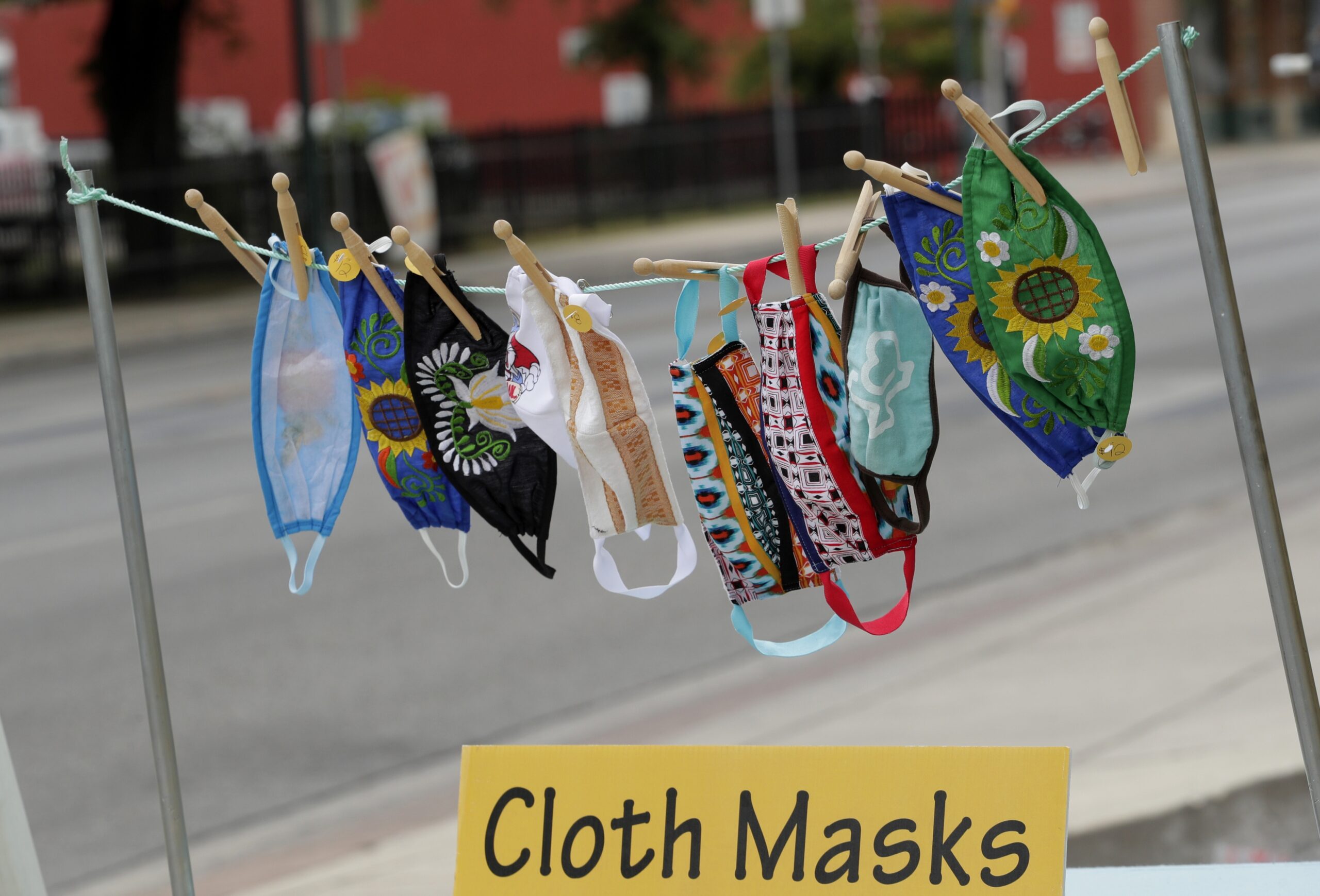 Homemade face masks for sale