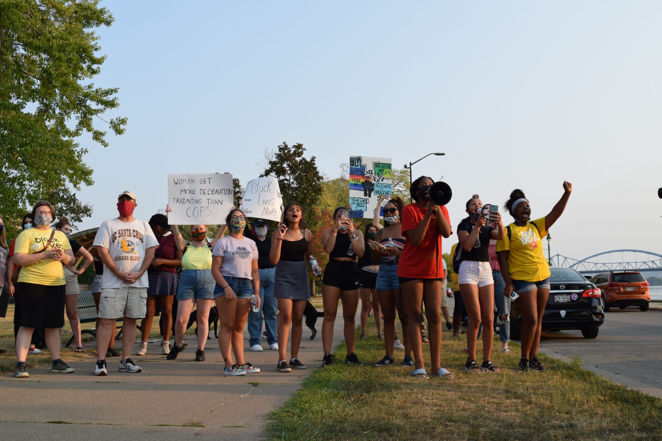 La Crosse protest