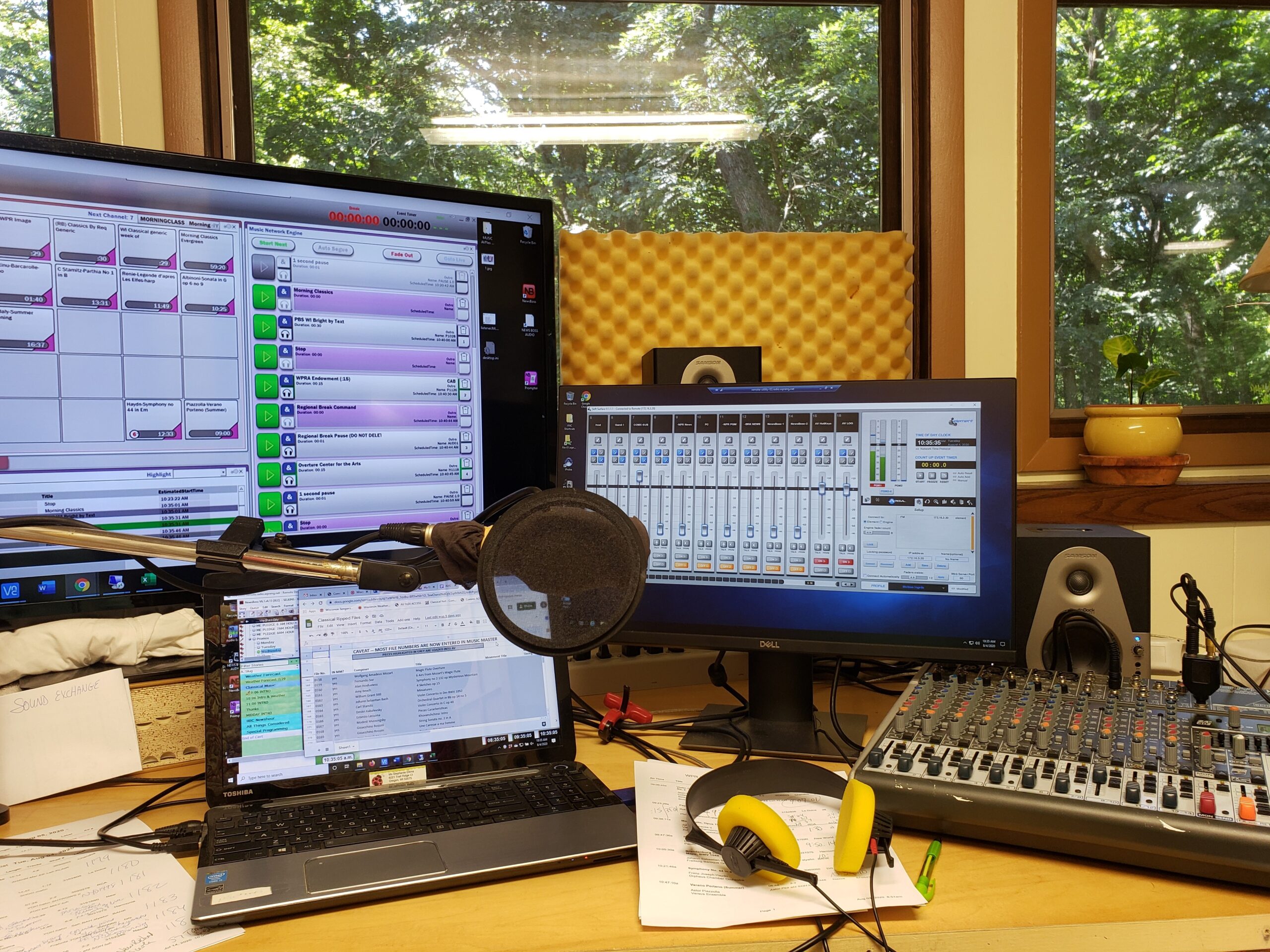 home radio studio