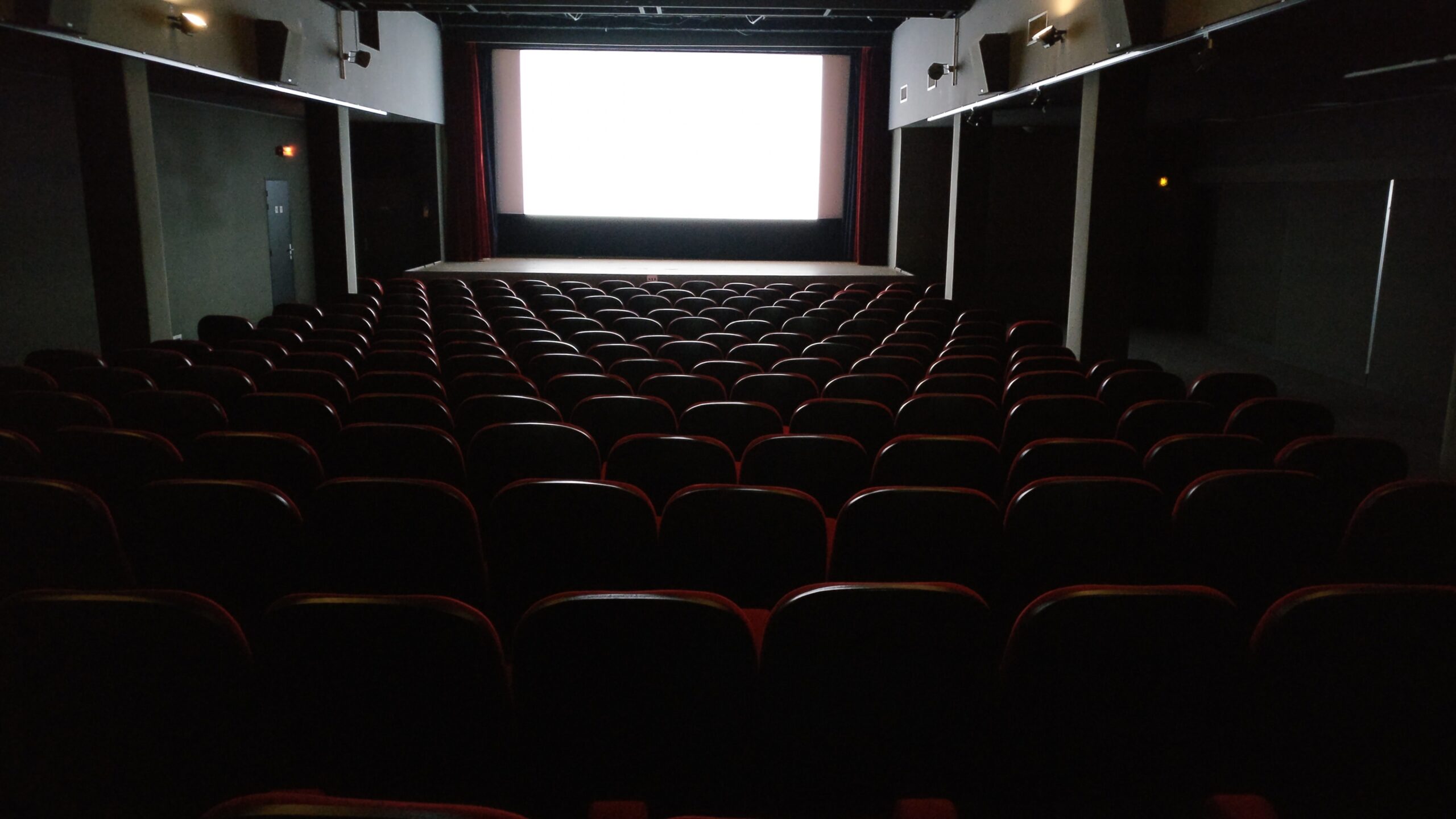 Movie theatre interior