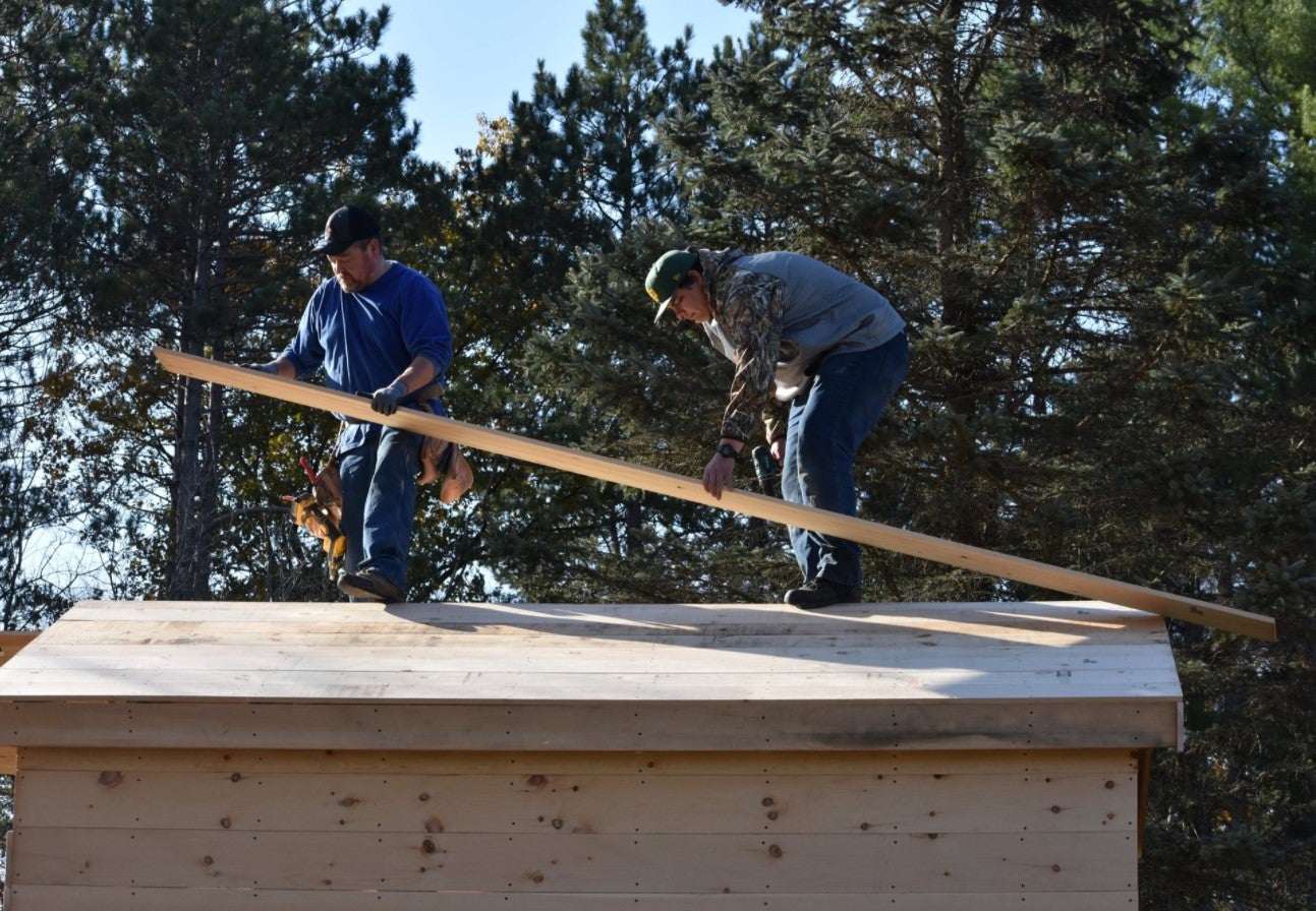Construction of the tiny house was completed this summer, and the first resident moved in shortly after
