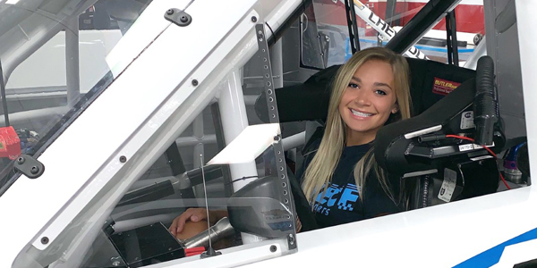 NASCAR driver Natalie Decker