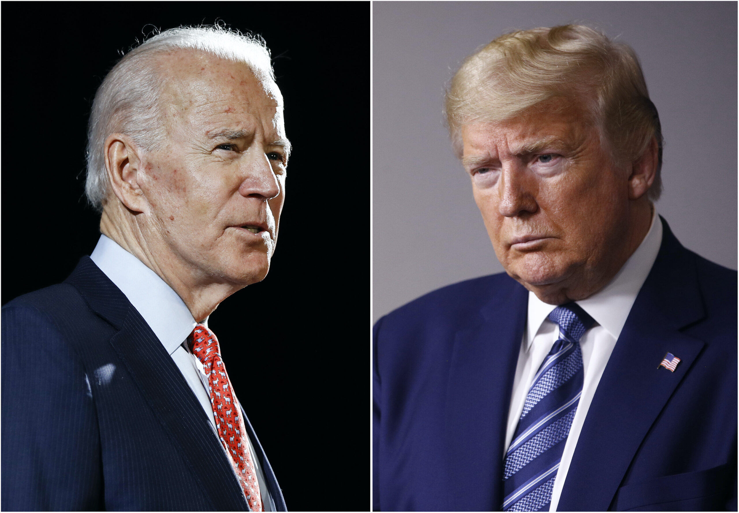 Joe Biden and Donald Trump