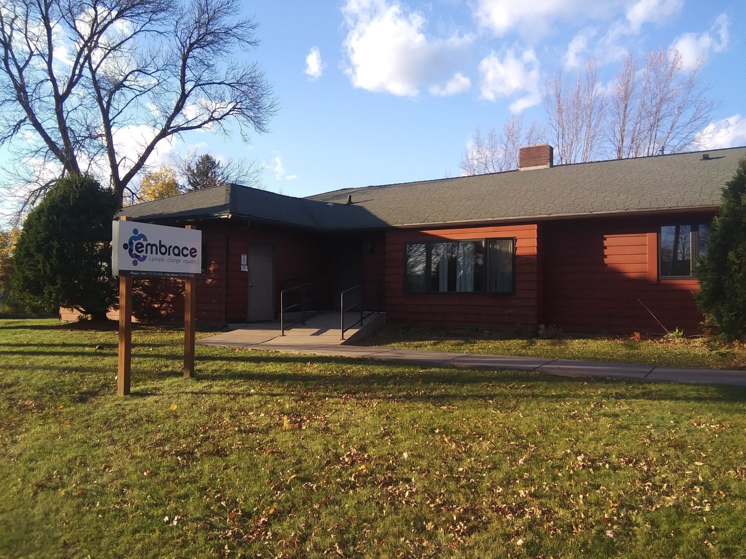 Embrace's shelter in the city of Ladysmith