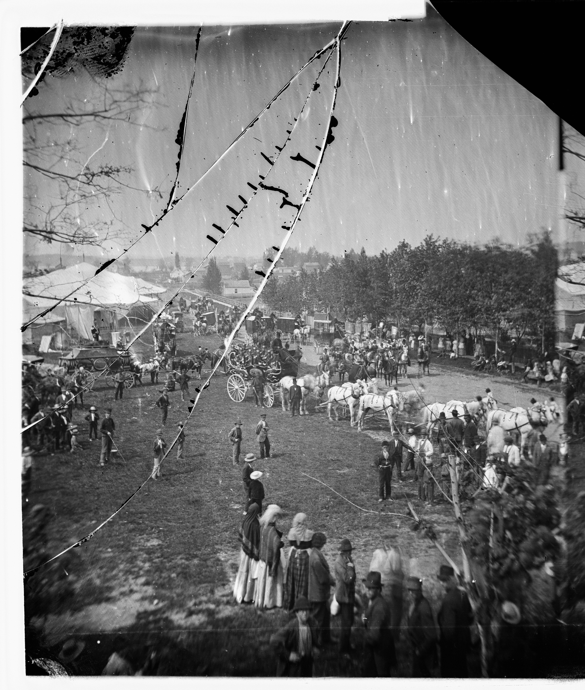 Wisconsin State Fair circa 1879