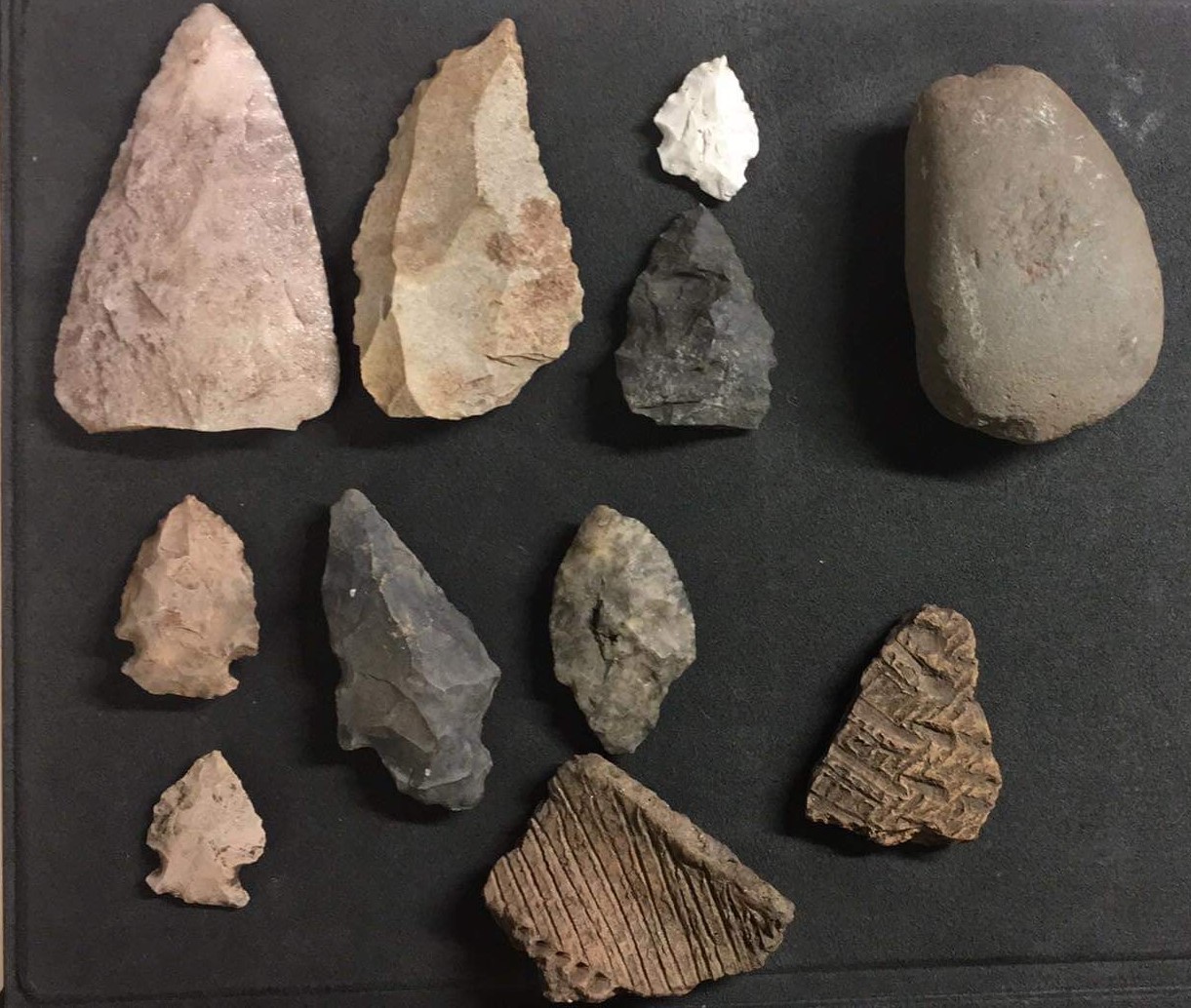 Artifacts collected in Oshkosh