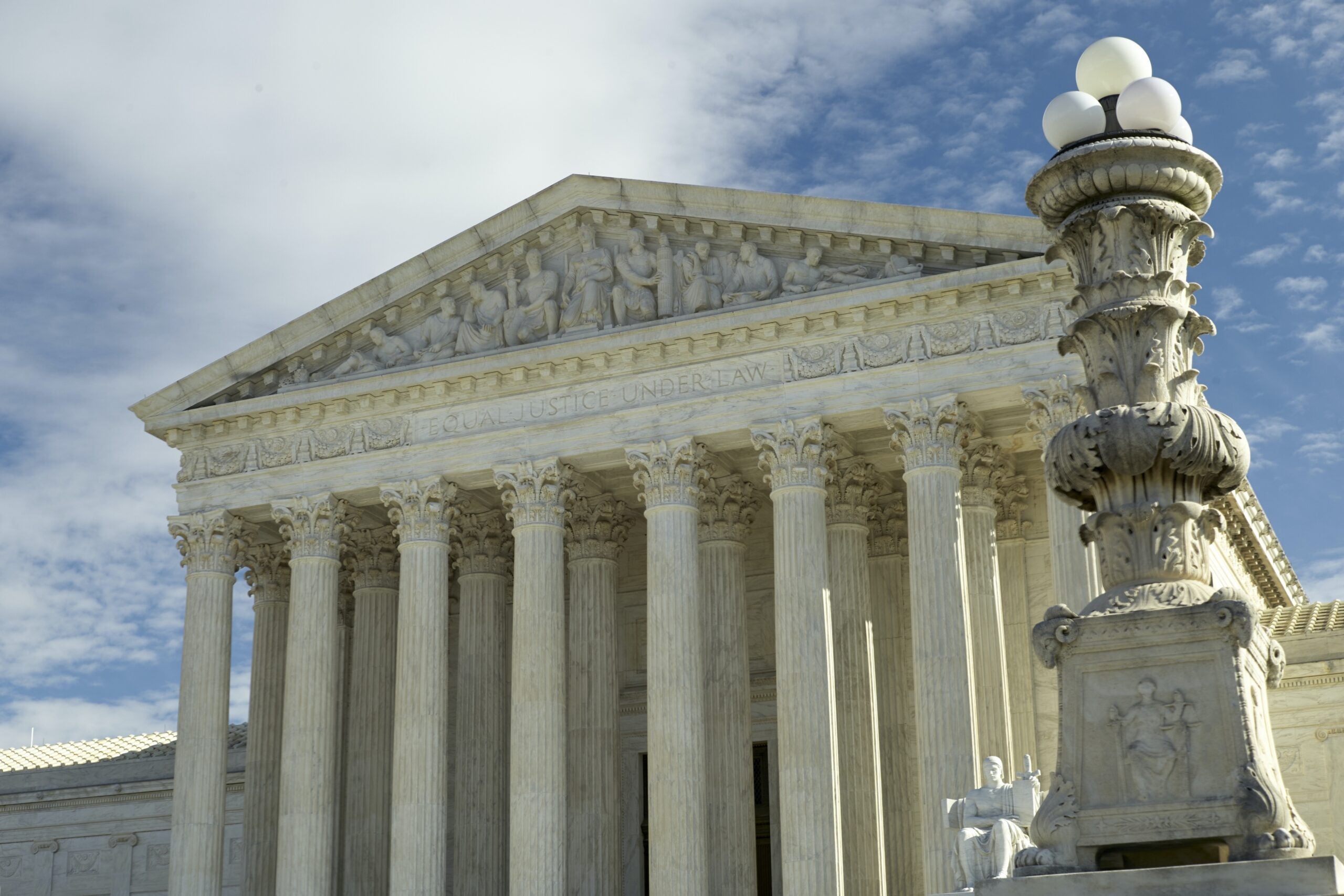 The U.S. Supreme Court in Washington, DC.