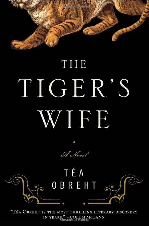 Book cover for The Tiger's Wife by Tea Obreht