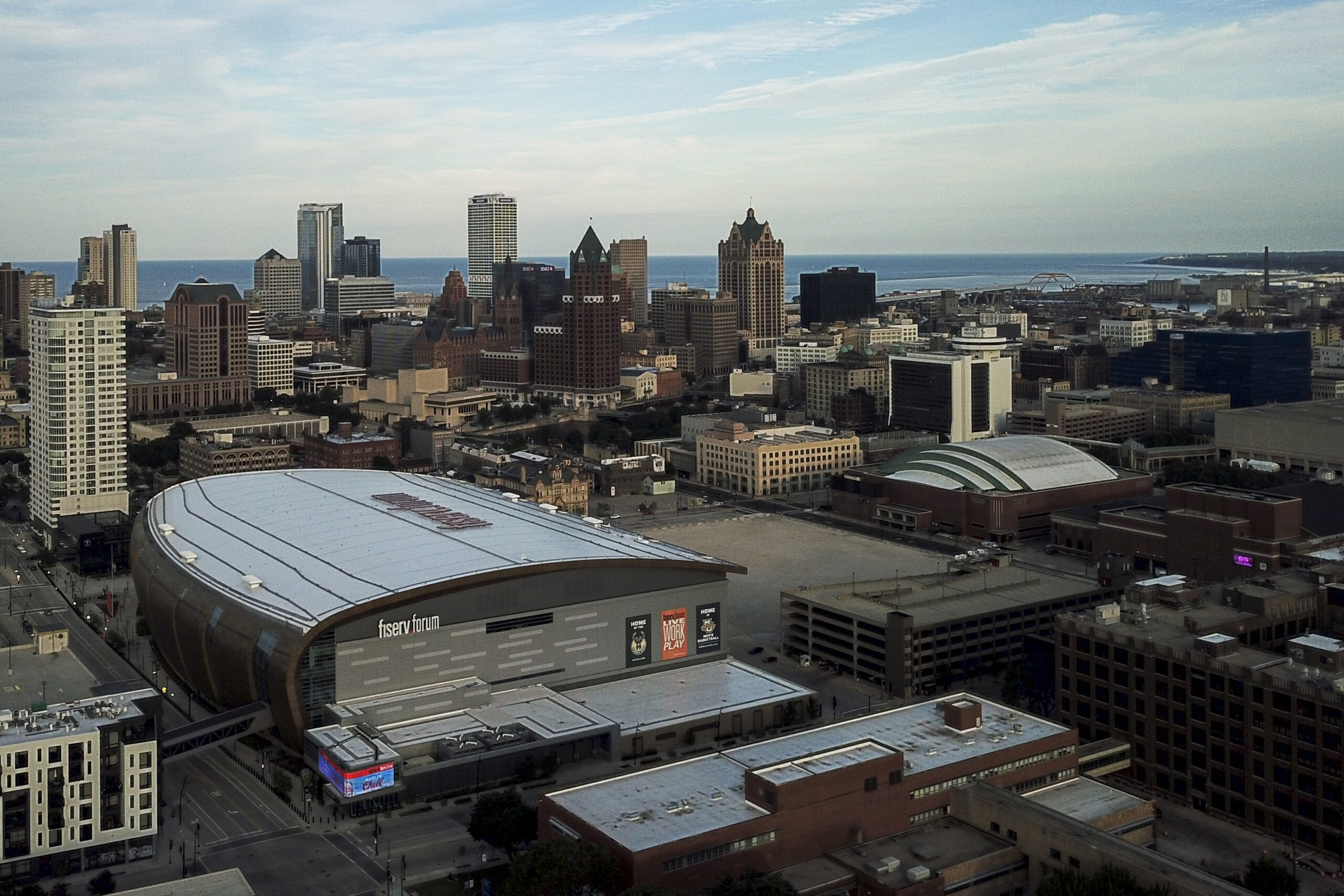 Fiserv Forum in Milwaukee