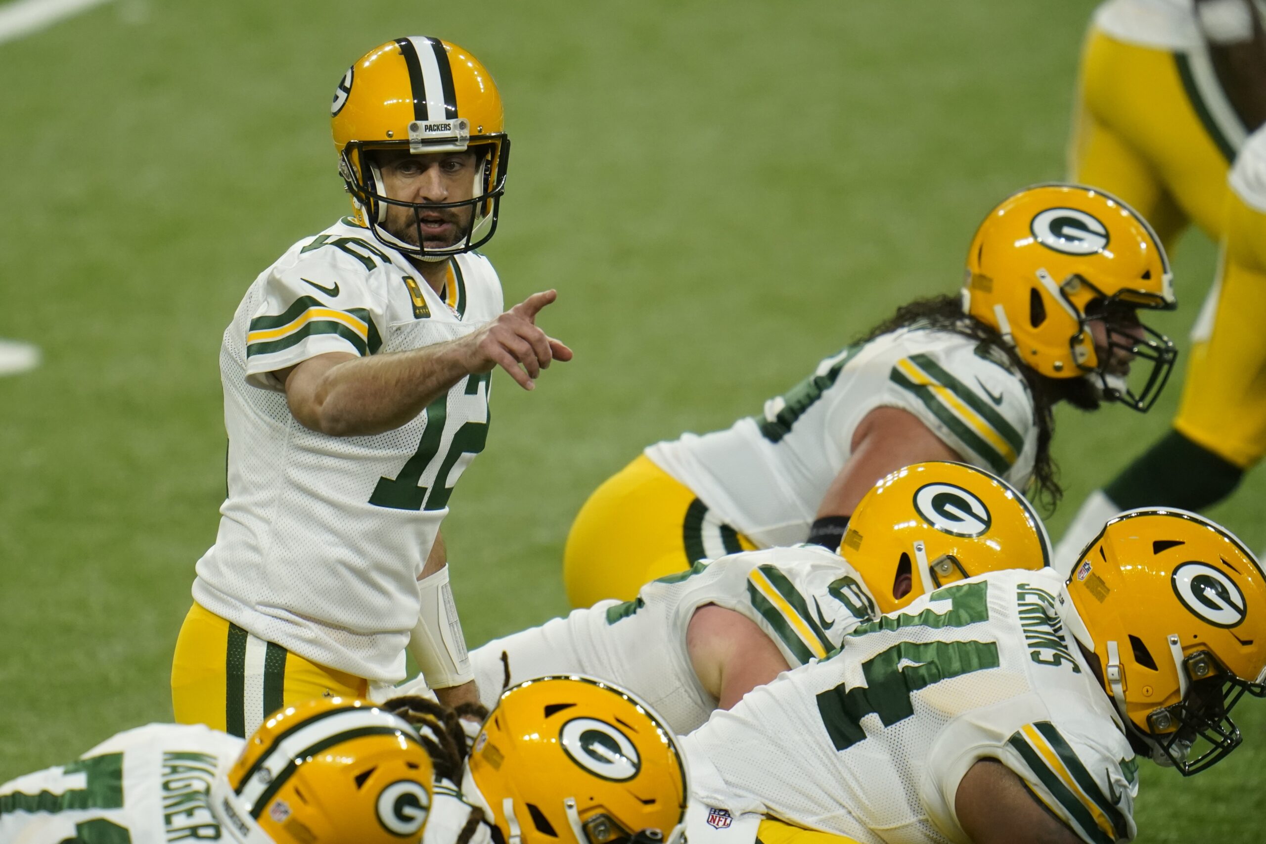 Green Bay Packers quarterback Aaron Rodgers