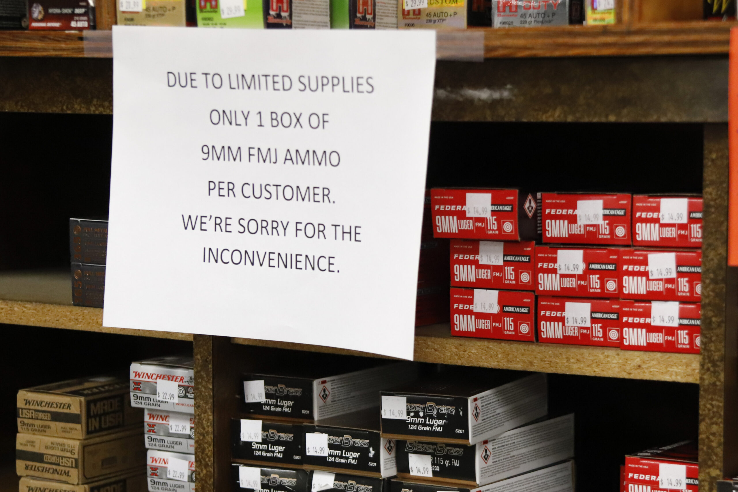 Wisconsin Demand For Guns, Ammo Hasn’t Subsided Since Start Of COVID-19 Pandemic