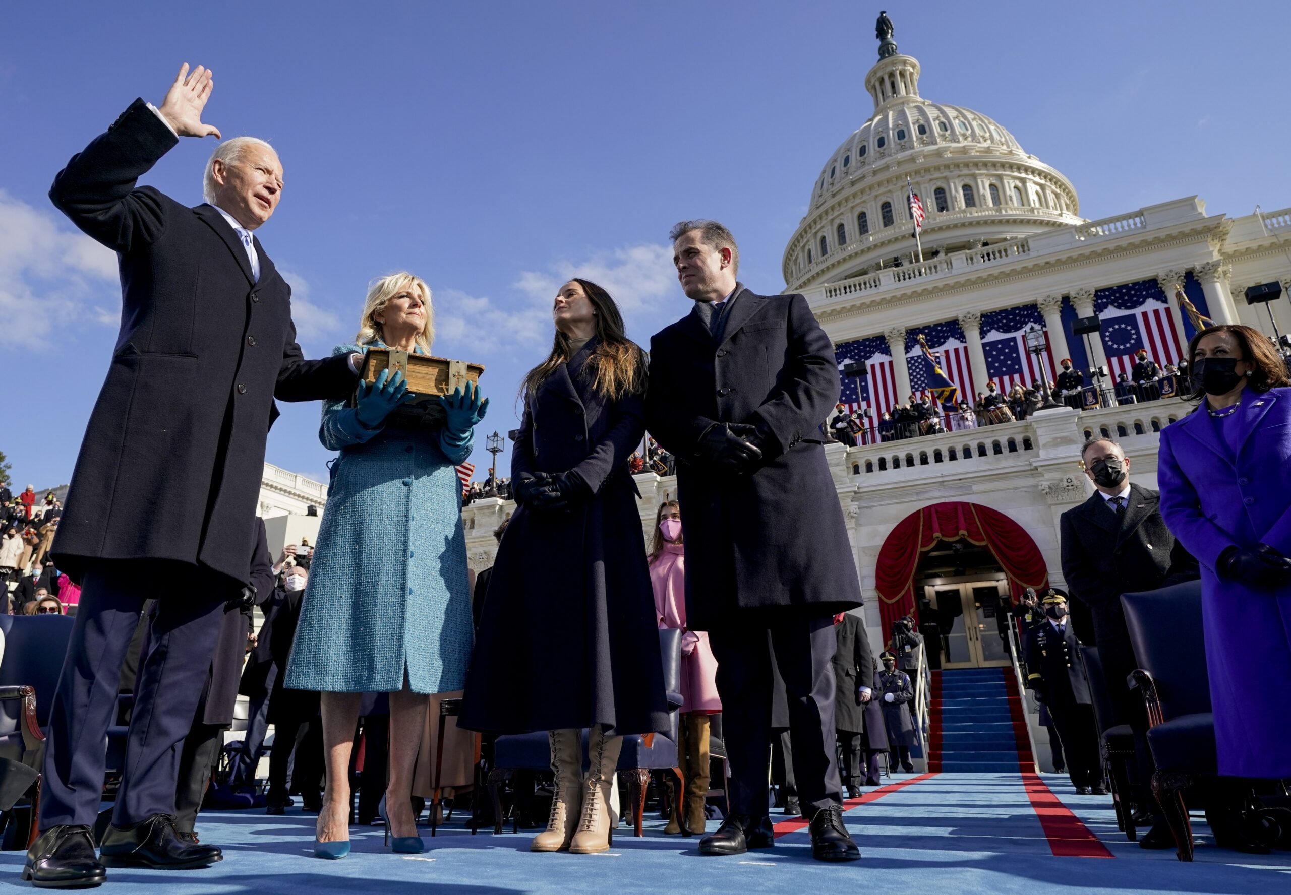 Champagne, Ice Cream And Tears: Wisconsinites Celebrate Biden Inauguration