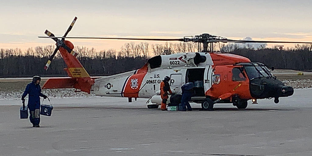 Coast Guard Brings Vaccine To Wisconsin And Michigan For Tribes