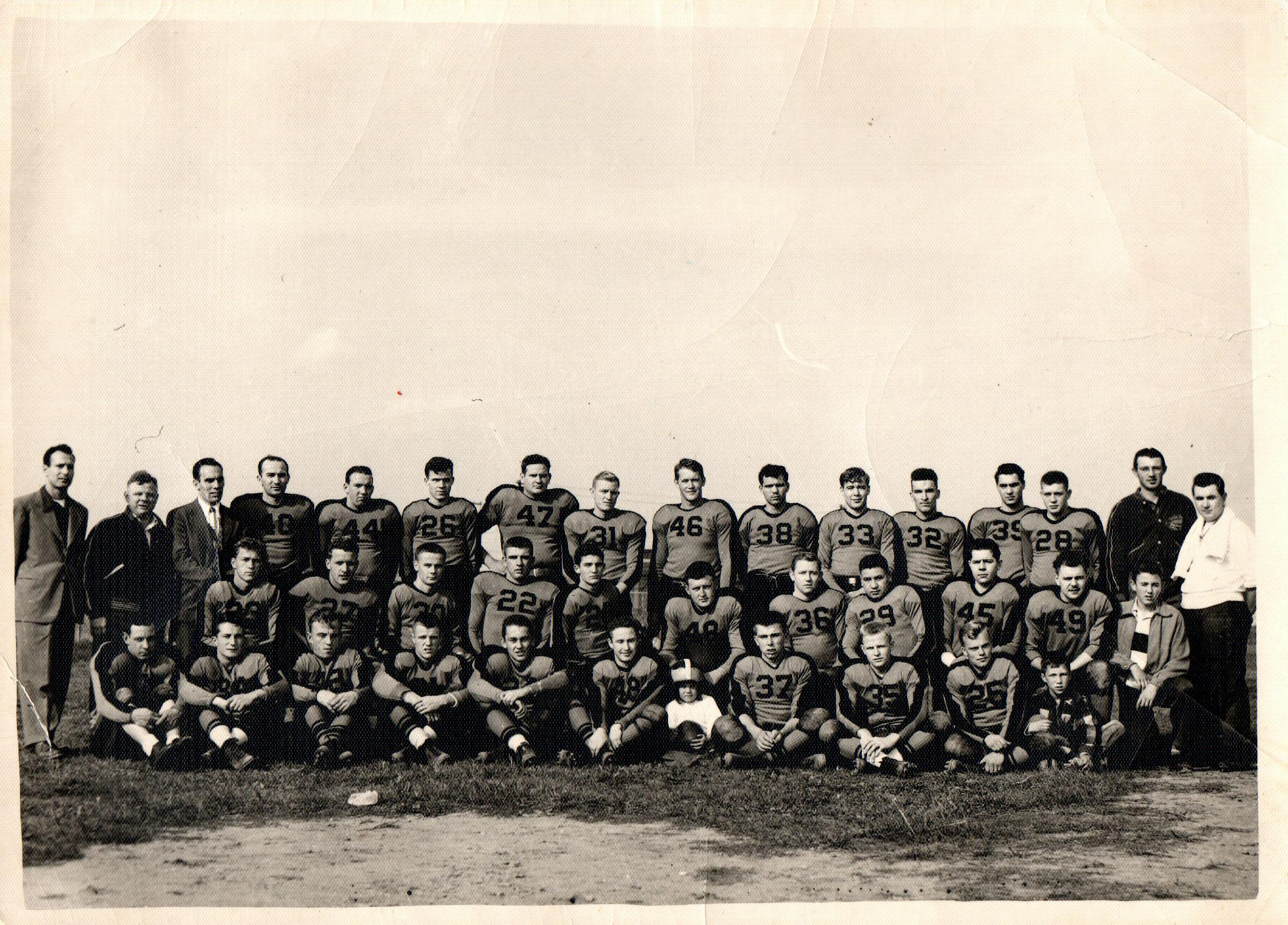 The 1950 Little Chute Flying Dutchmen team photo