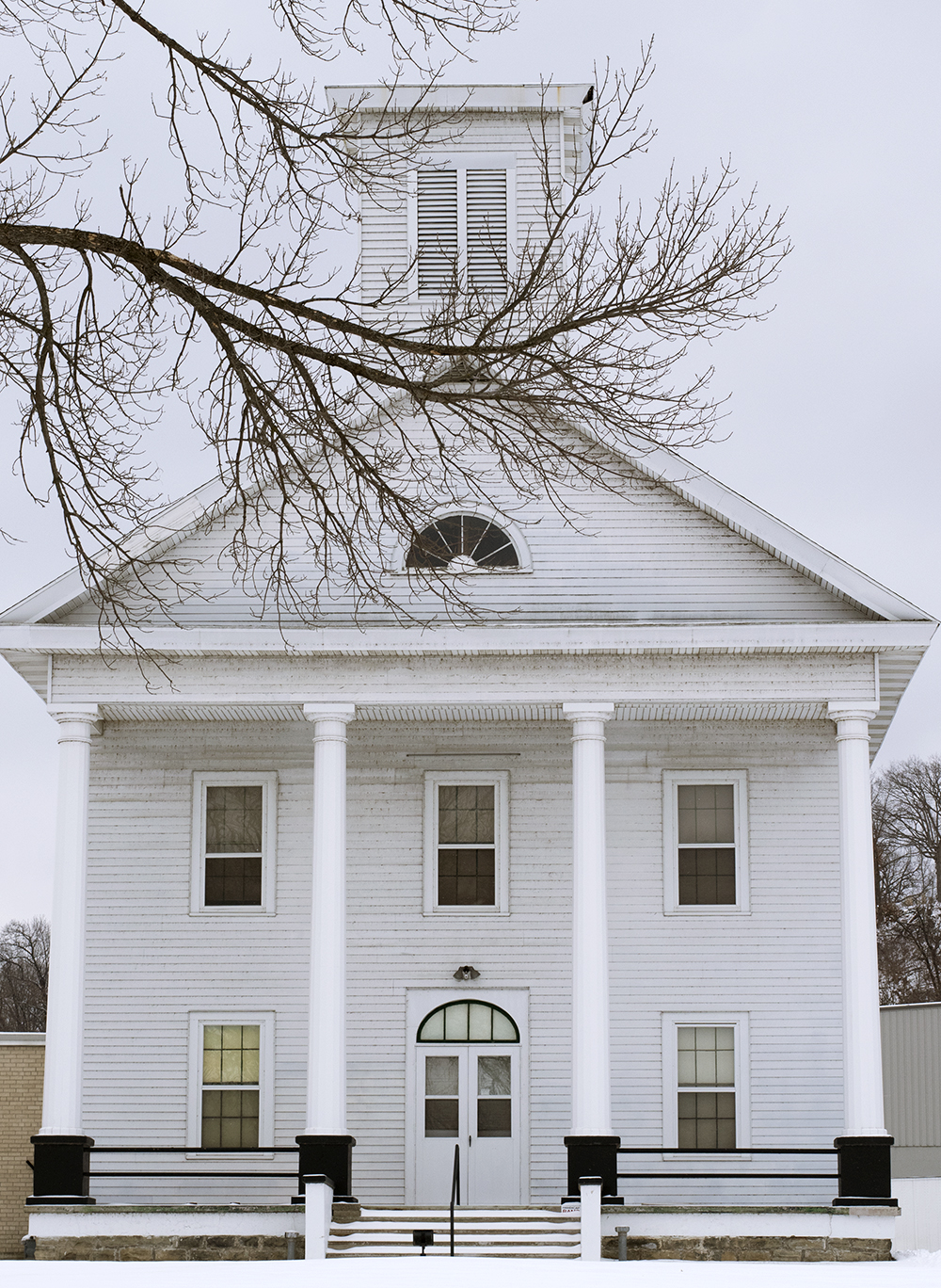 The Old Pepin County Courthouse was built in 1874 and contains the museum