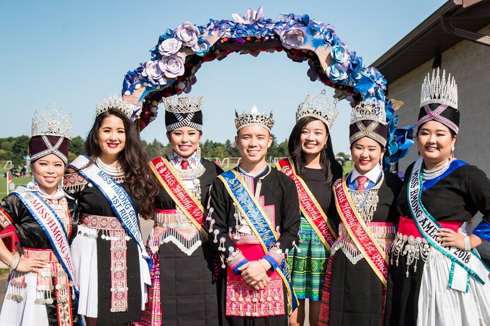 Pageant winners at Hmong Wausau Festival