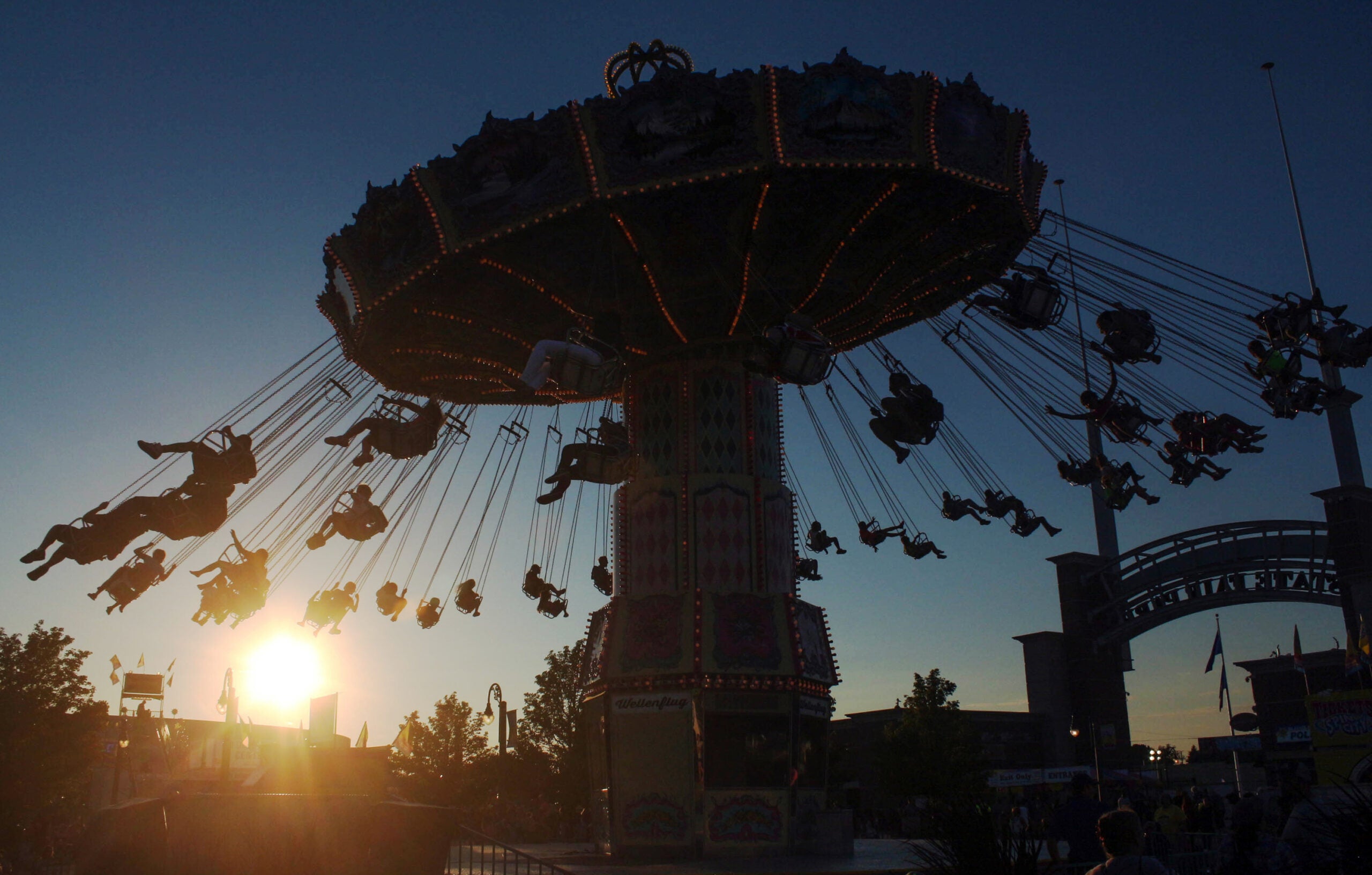 Wisconsin State Fair swings
