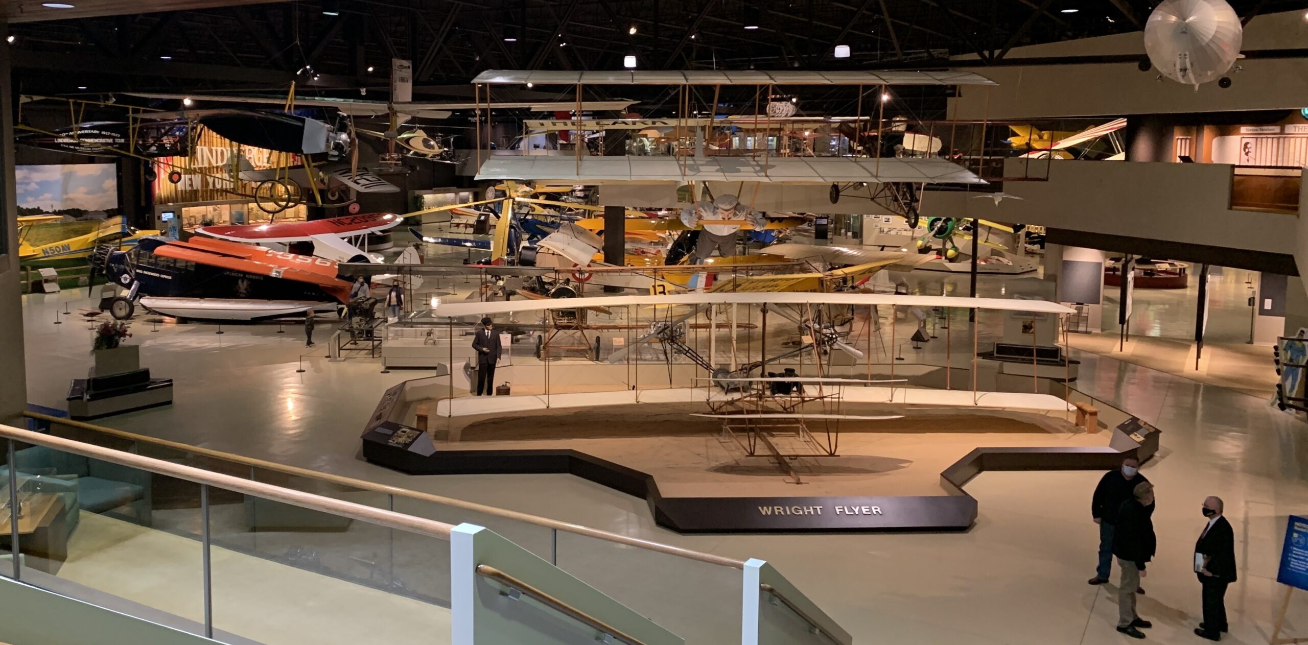 A view inside EAA's museum in Oshkosh
