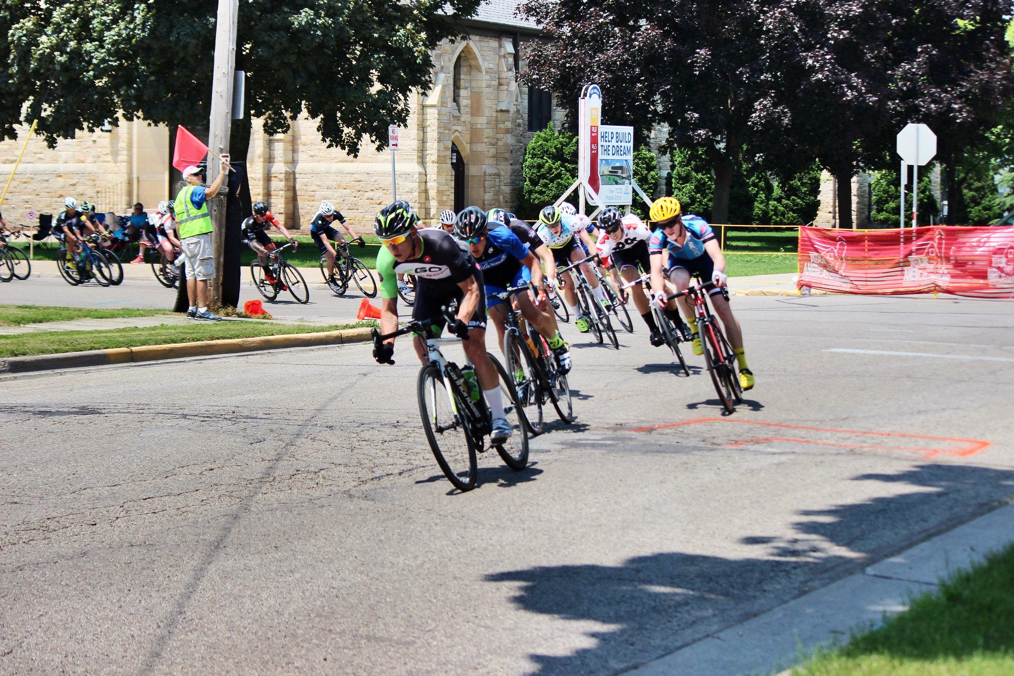 Bikers participate in the Tour of America's Dairyland