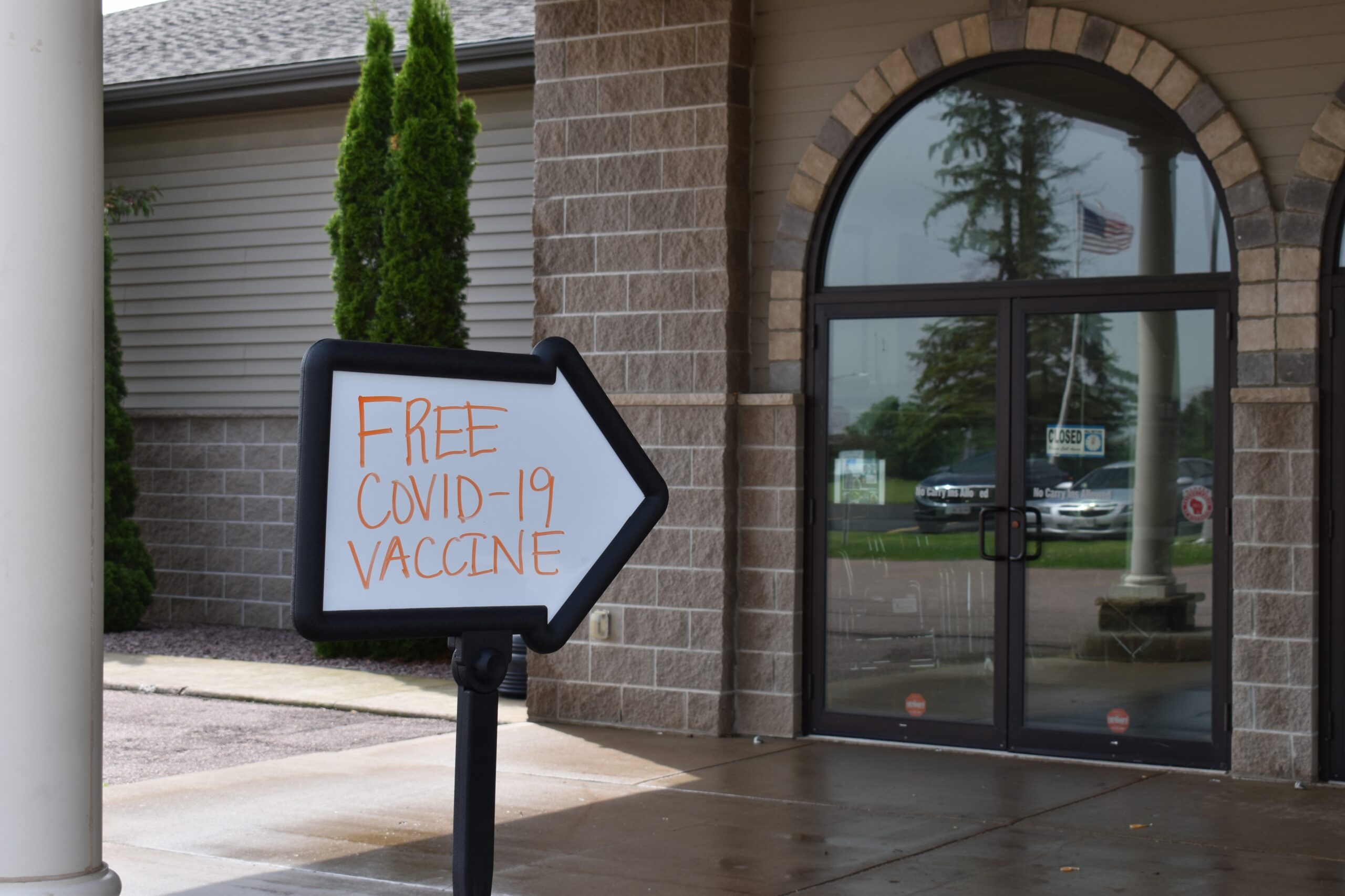A free clinic at the Neillsville American Legion offered the Johnson and Johnson COVID-19 vaccine