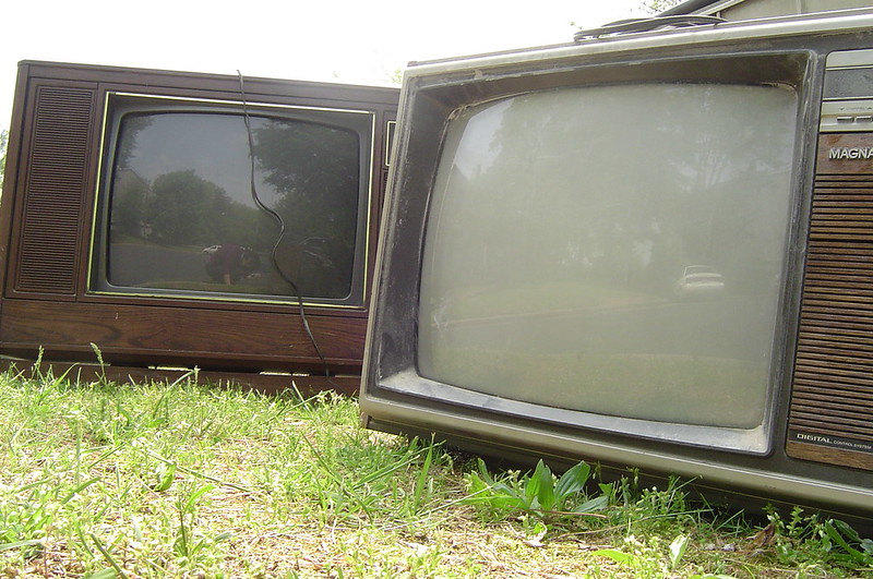 Old televisions
