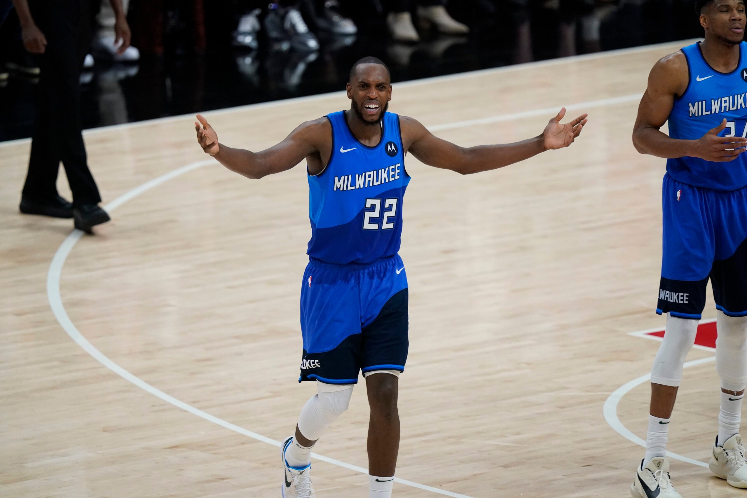 Milwaukee Bucks forward Khris Middleton