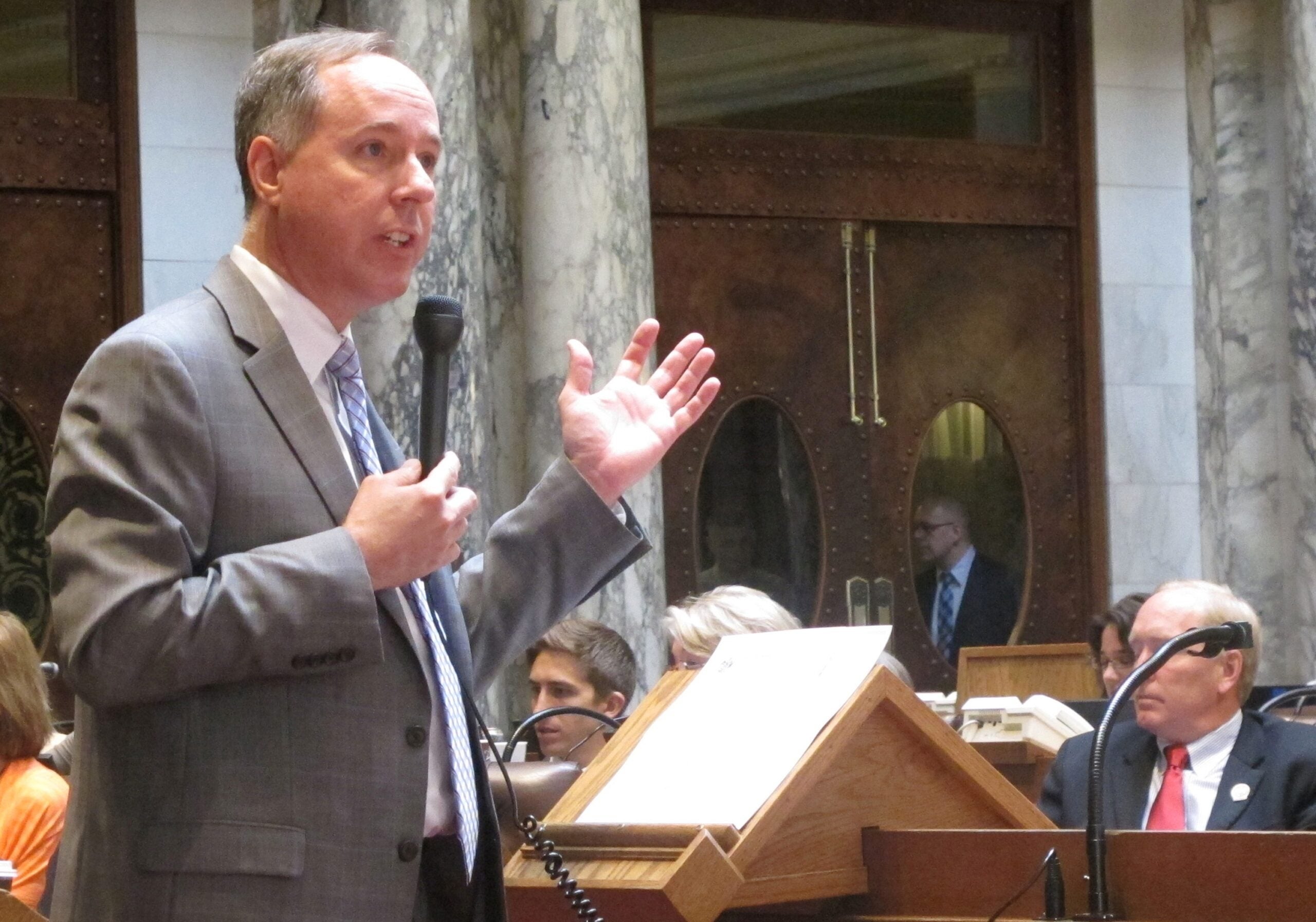 Republican Assembly Speaker Robin Vos